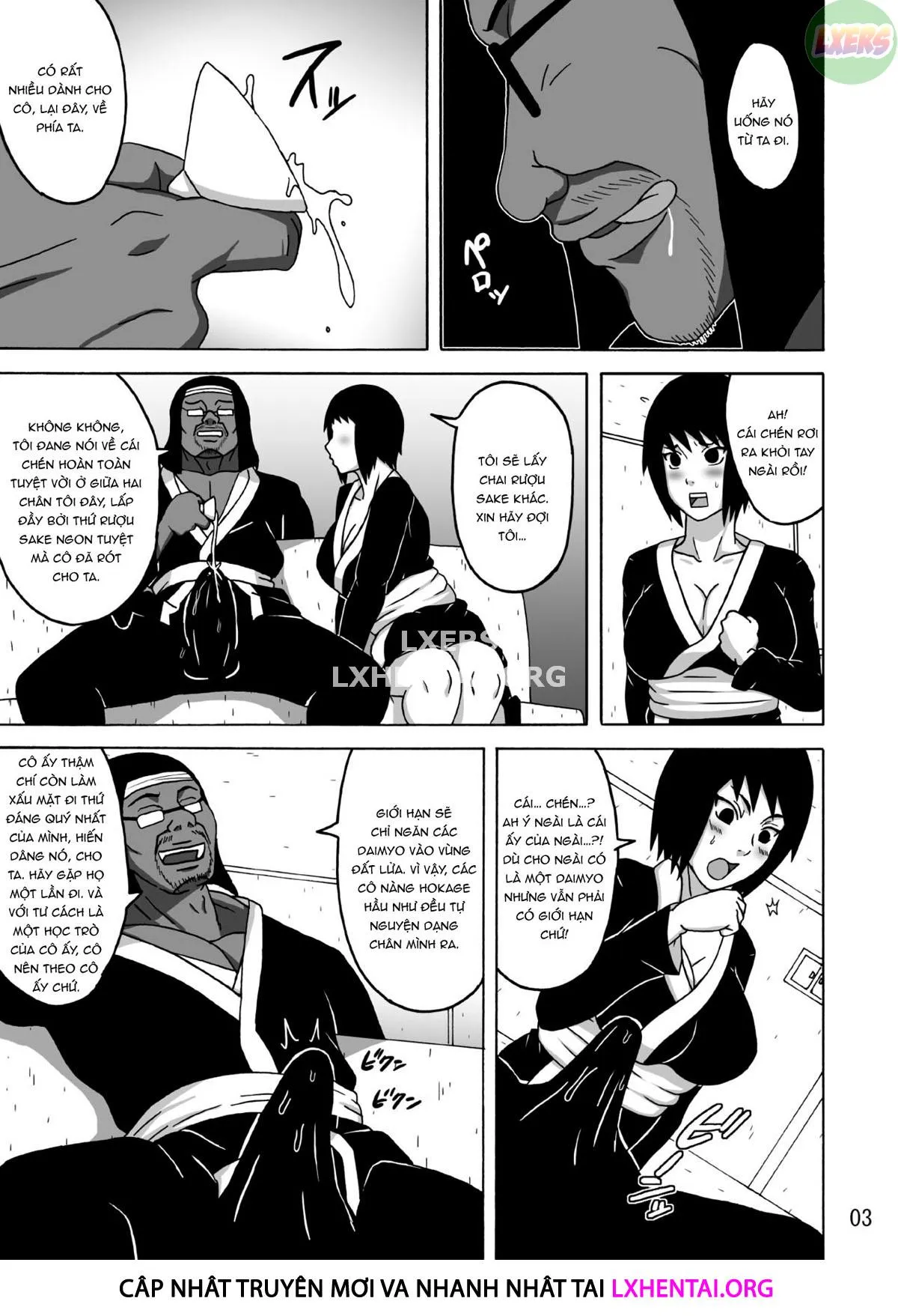 HentaiVN.net - Ảnh 7 - Shizune No Insettai [Shizune's Lewd Reception-Party] - Oneshot