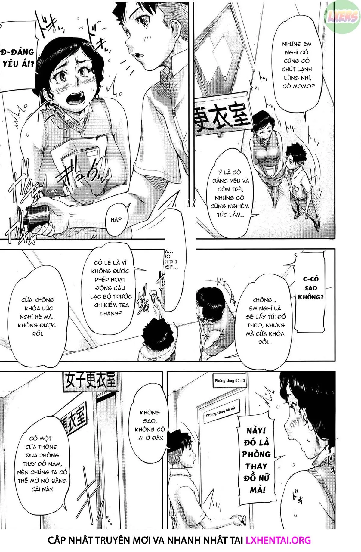 HentaiVN.net - Ảnh 11 - Jokyoushi Chitai Tousatsuroku - Chap 1