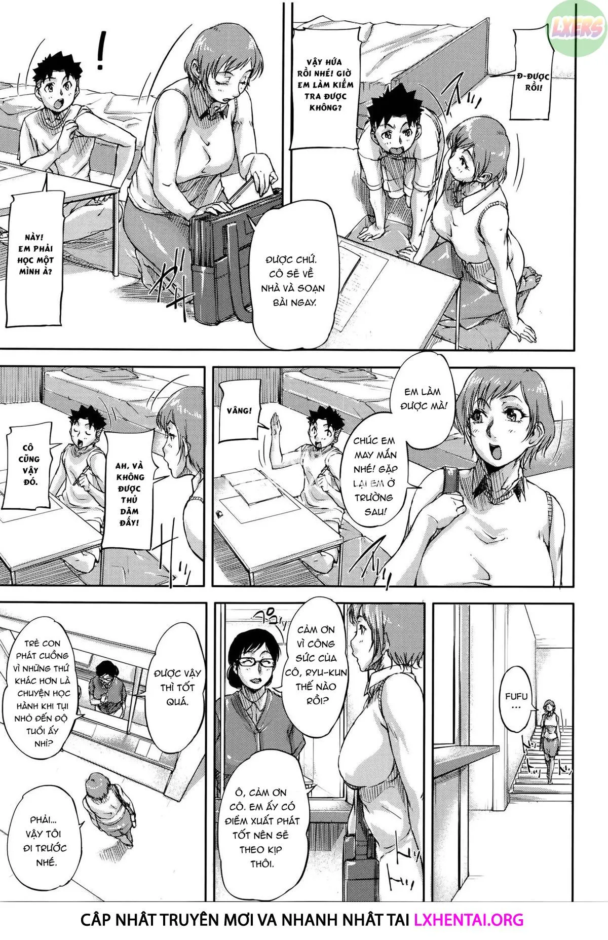 HentaiVN.net - Ảnh 14 - Jokyoushi Chitai Tousatsuroku - Chap 2