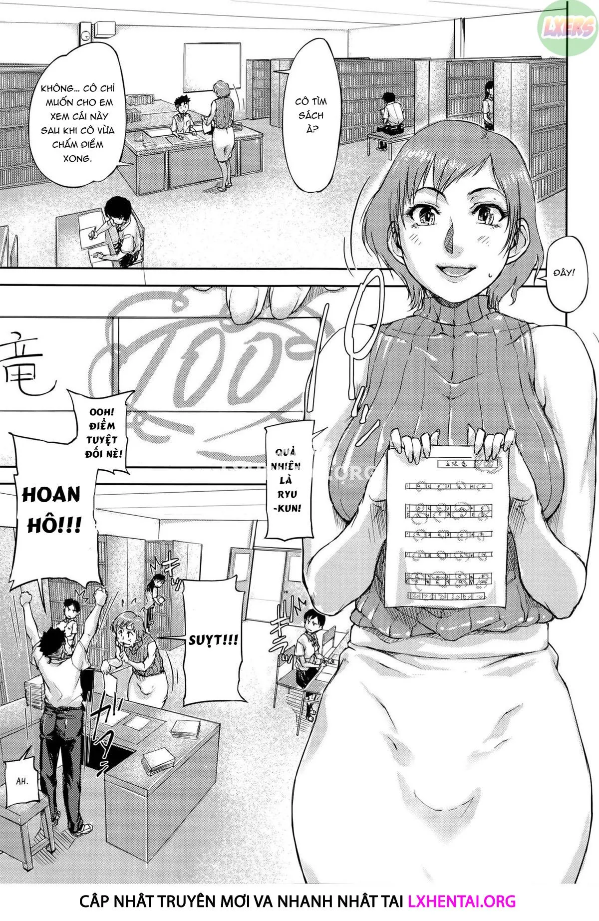 HentaiVN.net - Ảnh 16 - Jokyoushi Chitai Tousatsuroku - Chap 2