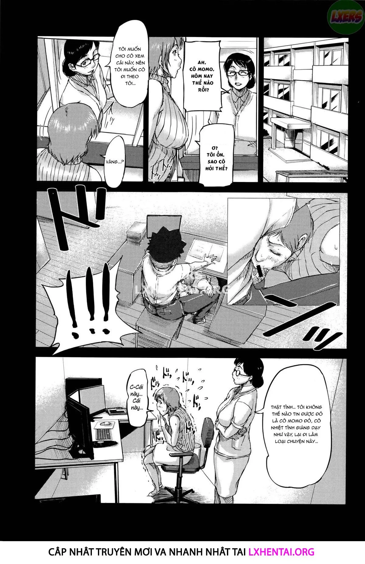 HentaiVN.net - Ảnh 16 - Jokyoushi Chitai Tousatsuroku - Chap 3