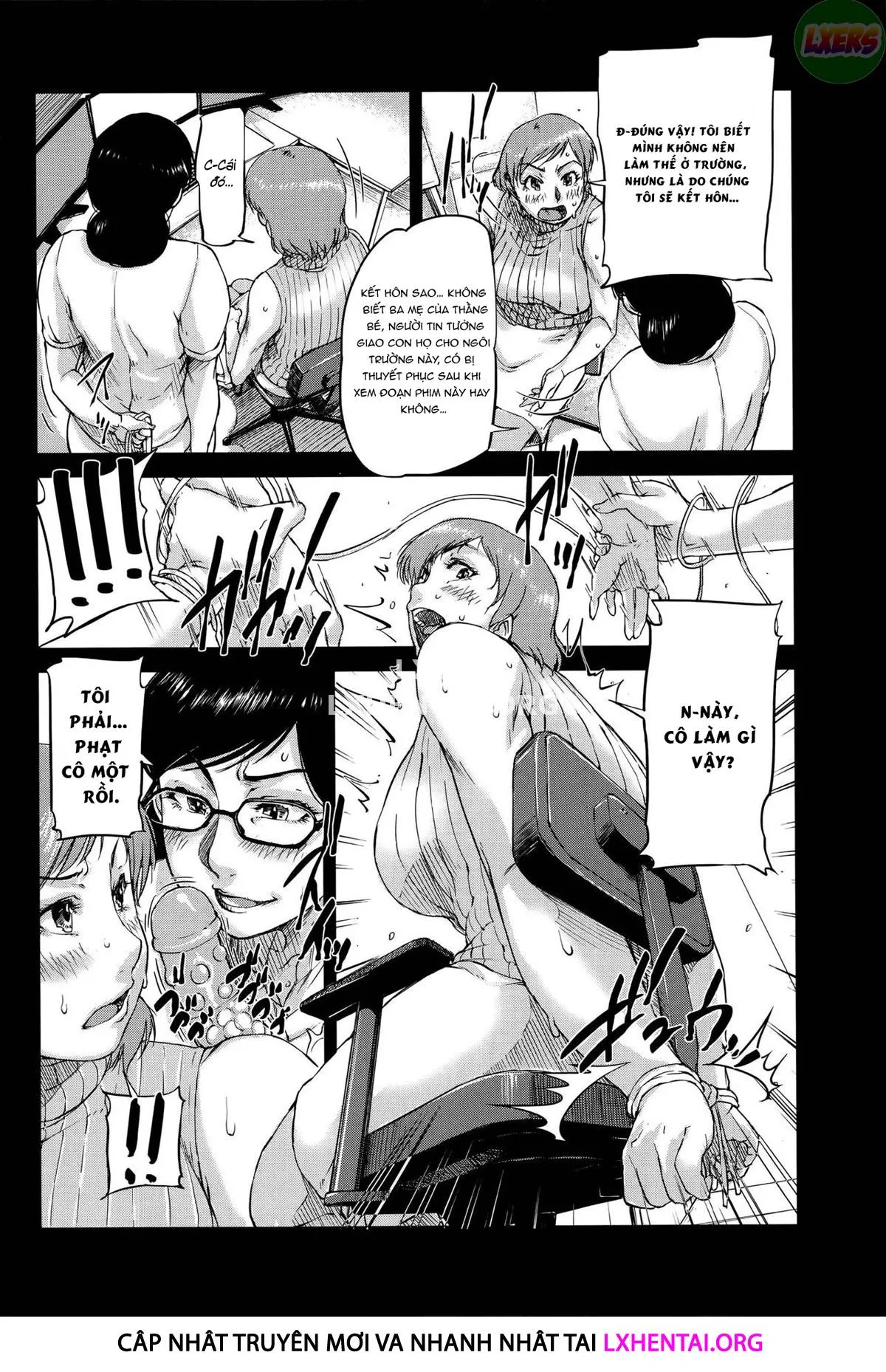 HentaiVN.net - Ảnh 17 - Jokyoushi Chitai Tousatsuroku - Chap 3