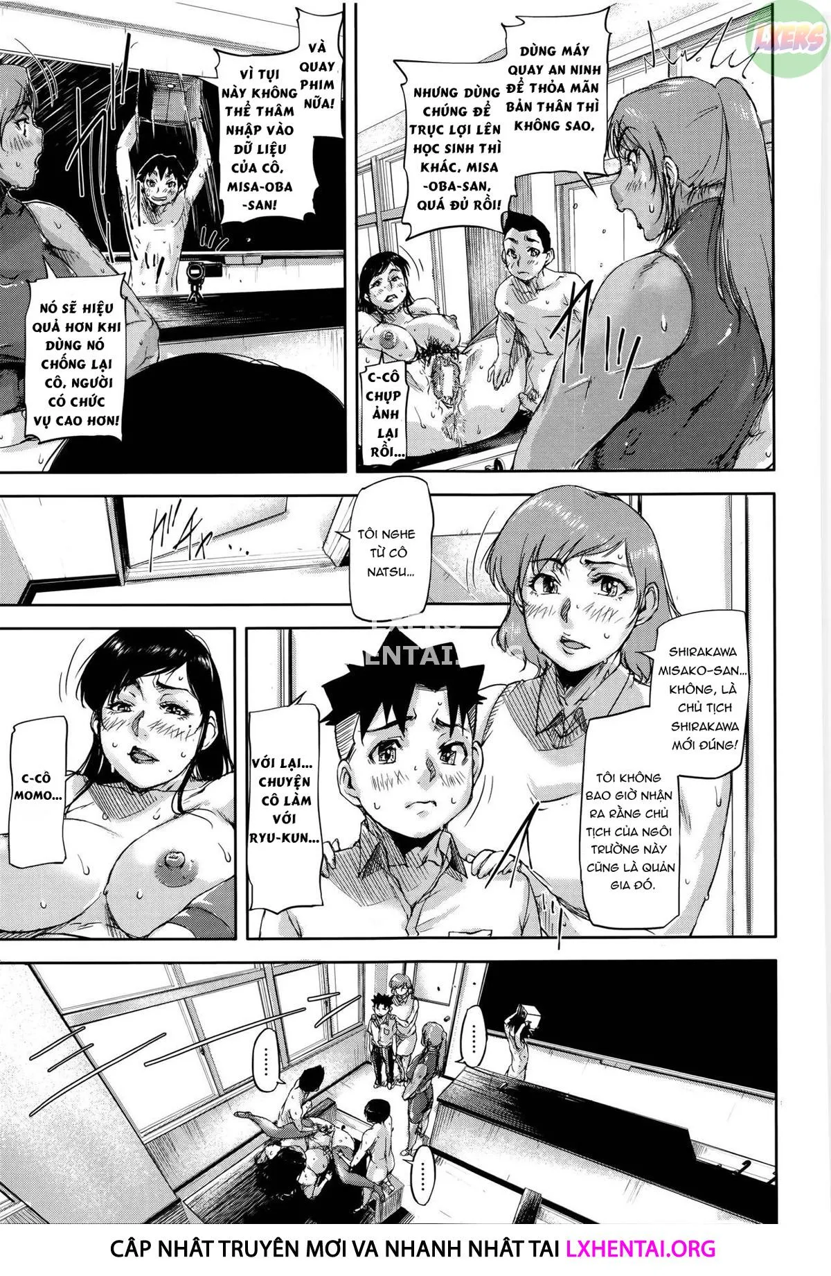 HentaiVN.net - Ảnh 18 - Jokyoushi Chitai Tousatsuroku - Chap 4