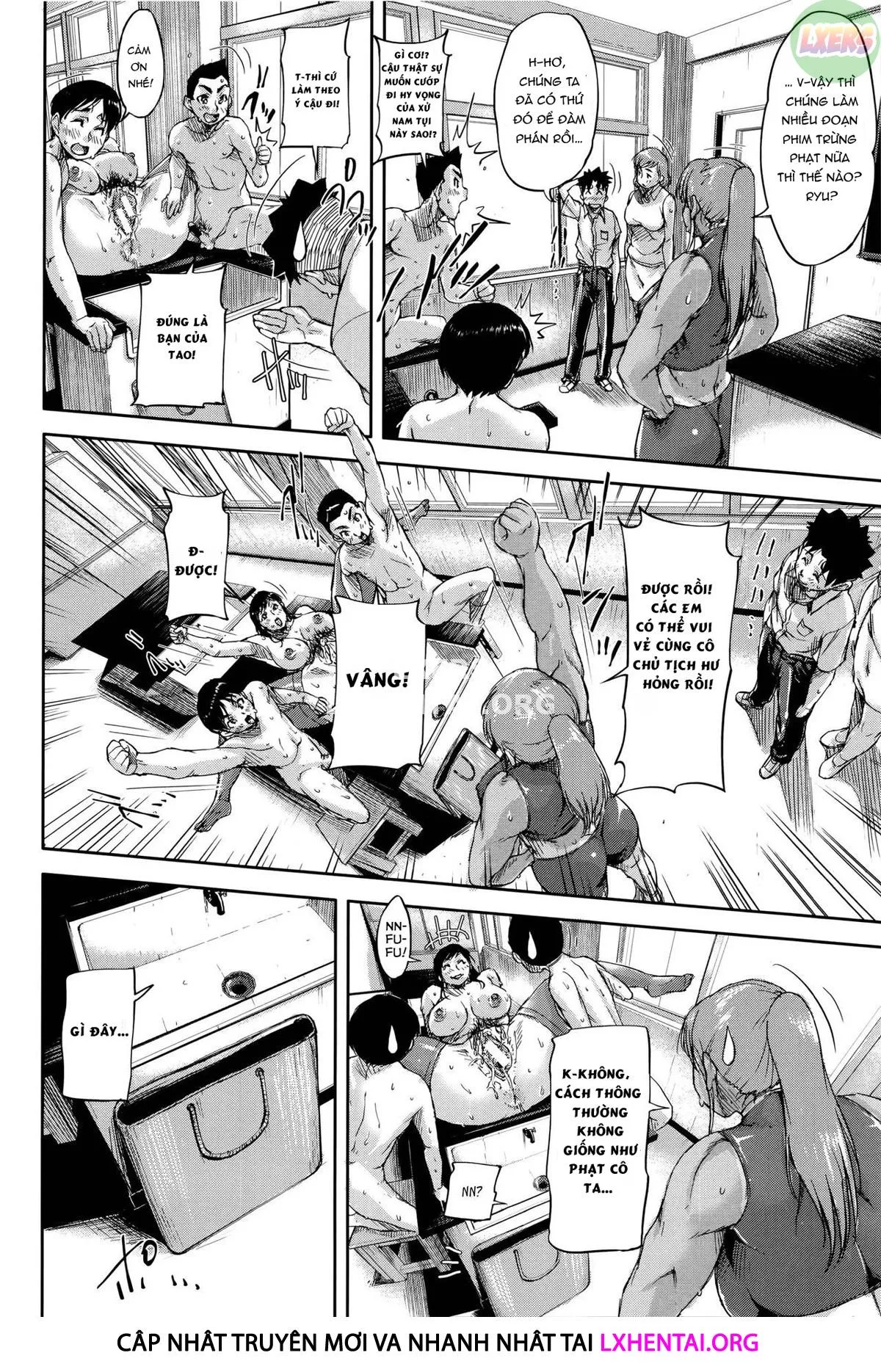 HentaiVN.net - Ảnh 19 - Jokyoushi Chitai Tousatsuroku - Chap 4