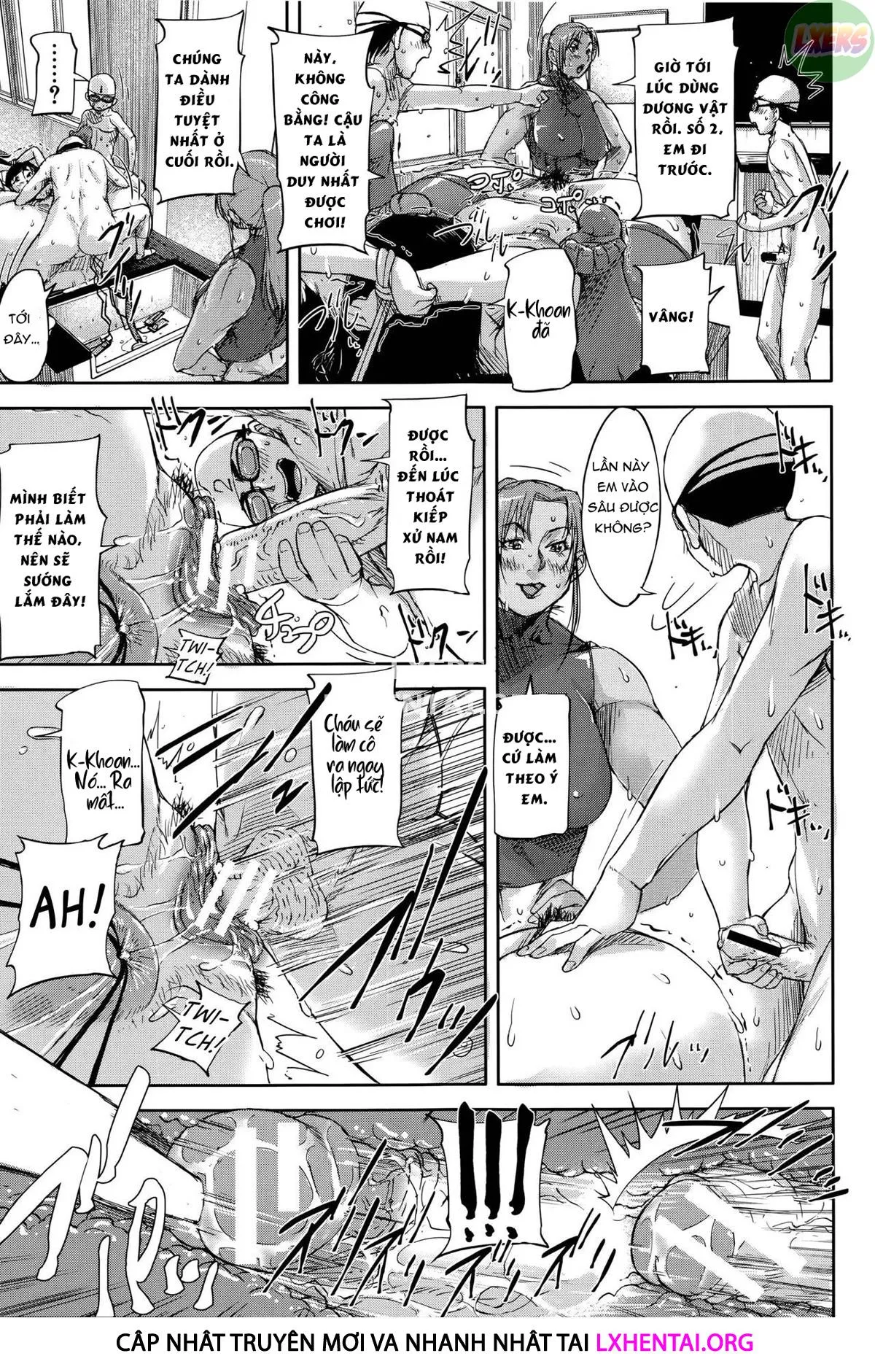 HentaiVN.net - Ảnh 30 - Jokyoushi Chitai Tousatsuroku - Chap 4