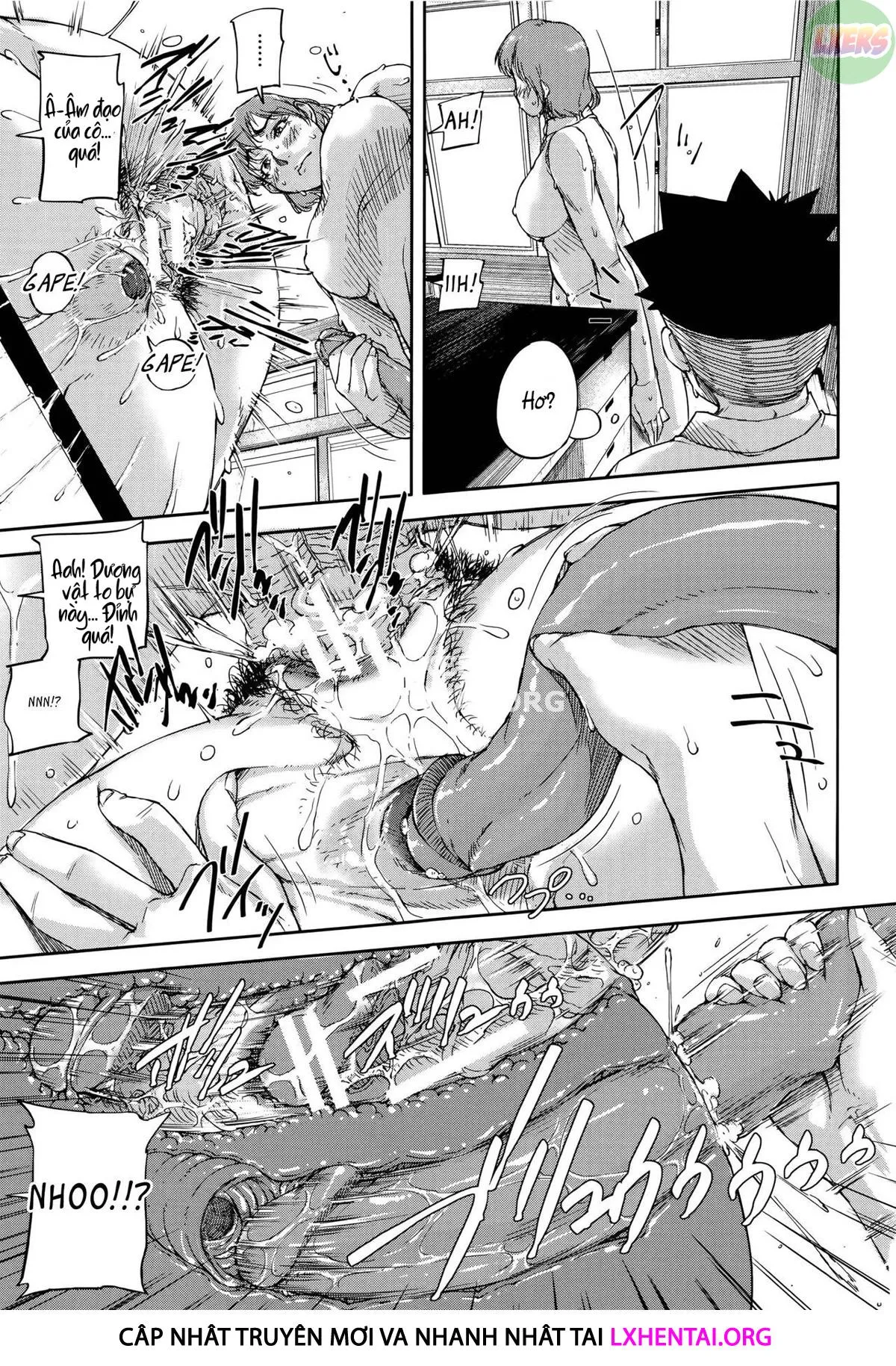 HentaiVN.net - Ảnh 10 - Jokyoushi Chitai Tousatsuroku - Chap 5