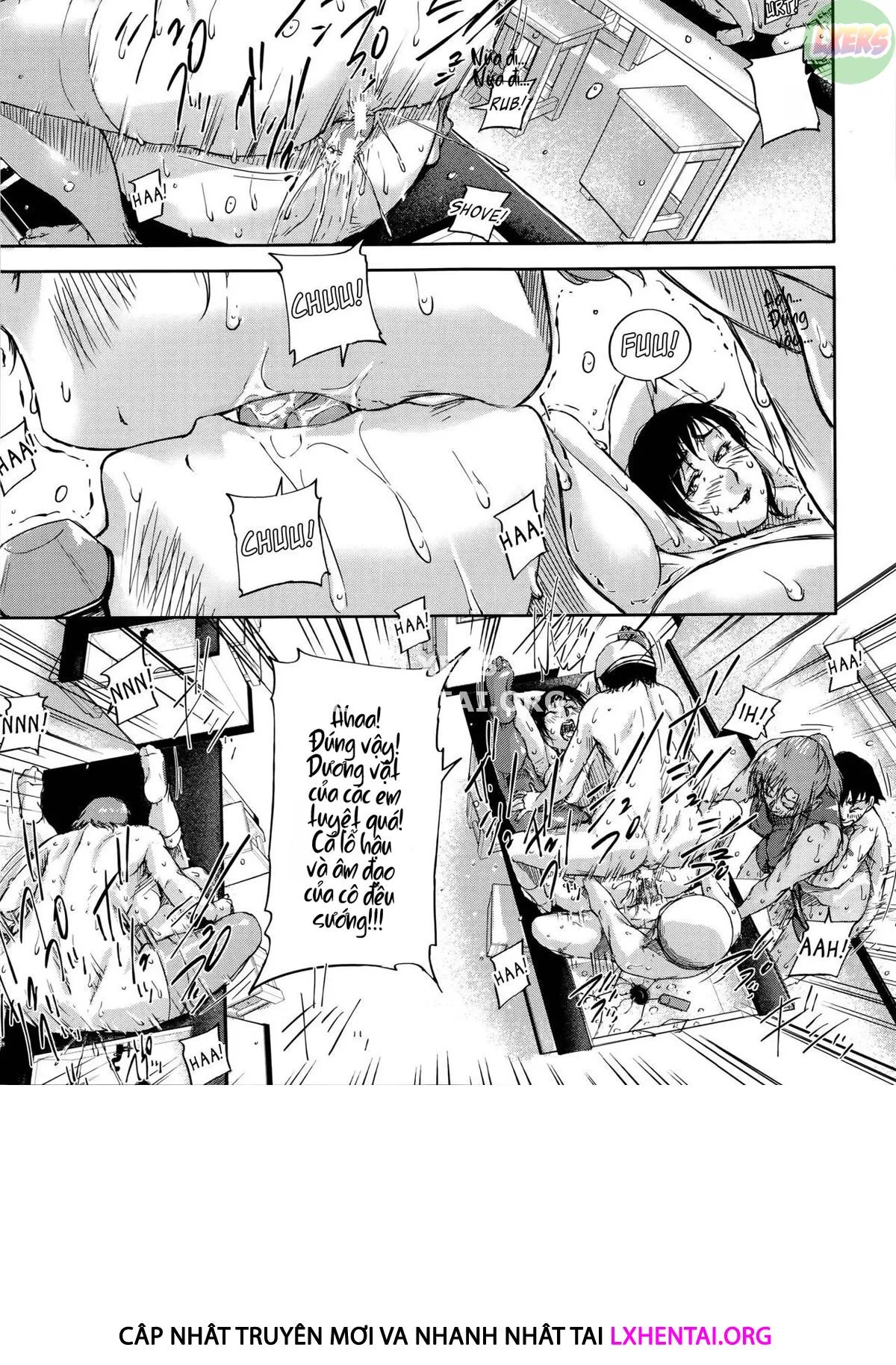 HentaiVN.net - Ảnh 32 - Jokyoushi Chitai Tousatsuroku - Chap 5