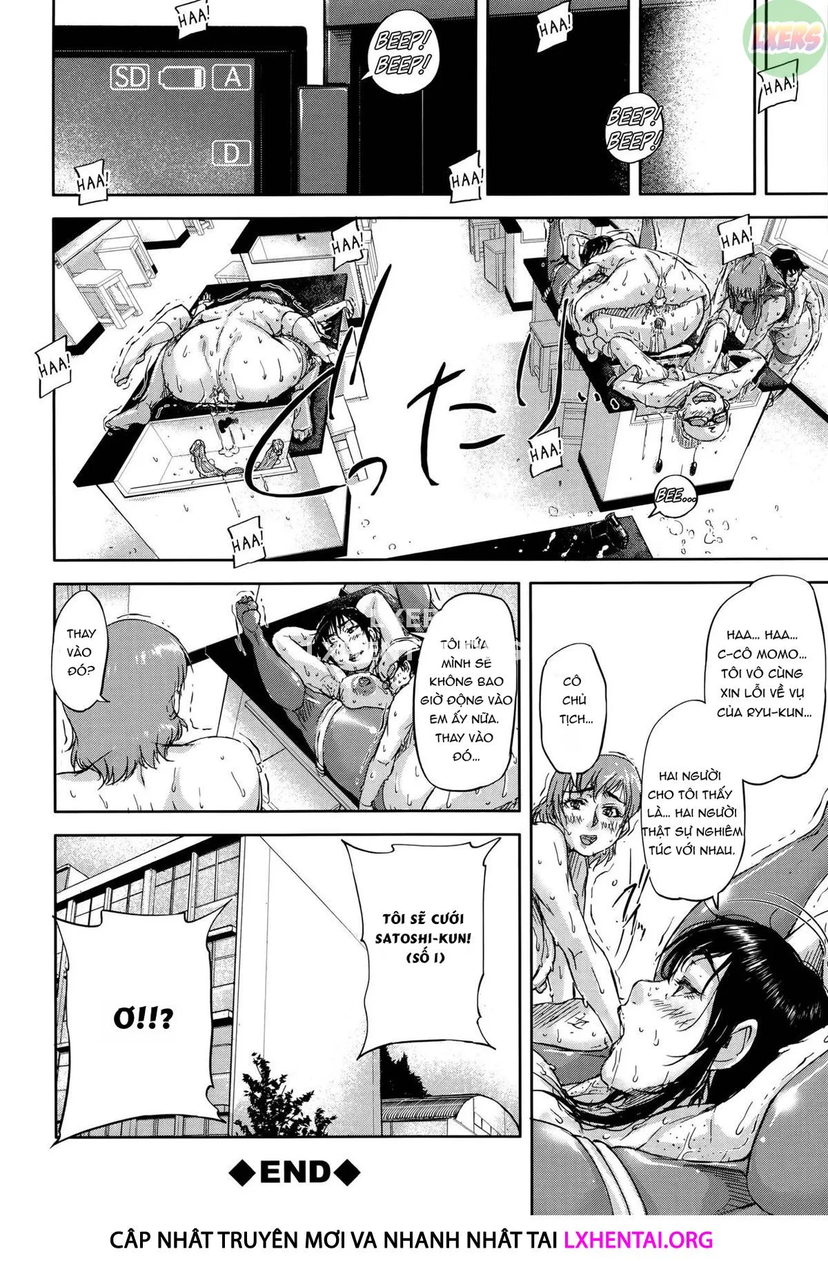 HentaiVN.net - Ảnh 35 - Jokyoushi Chitai Tousatsuroku - Chap 5