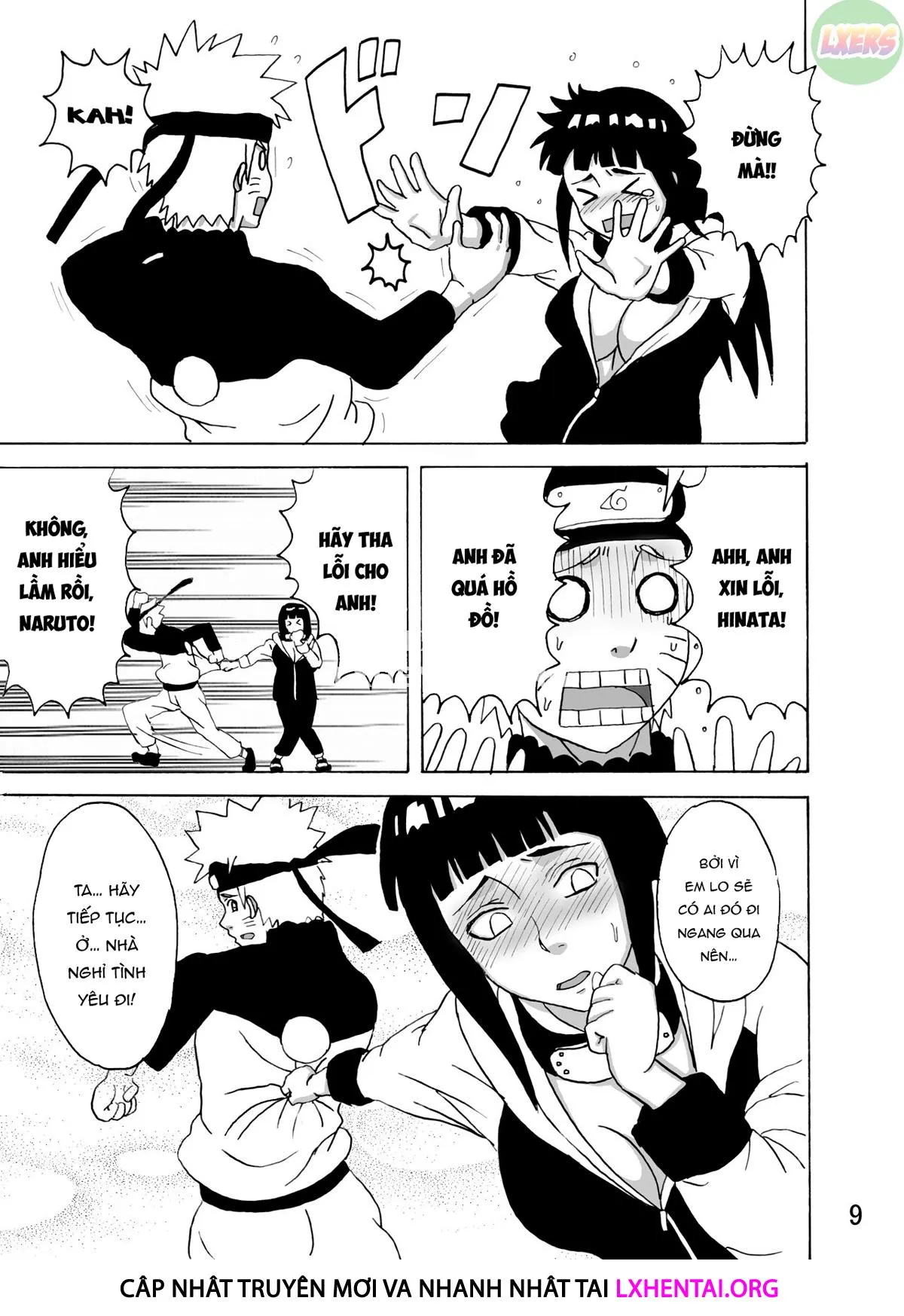HentaiVN.net - Ảnh 13 - Hinata Fight [Hinata Ganbaru!] - Oneshot