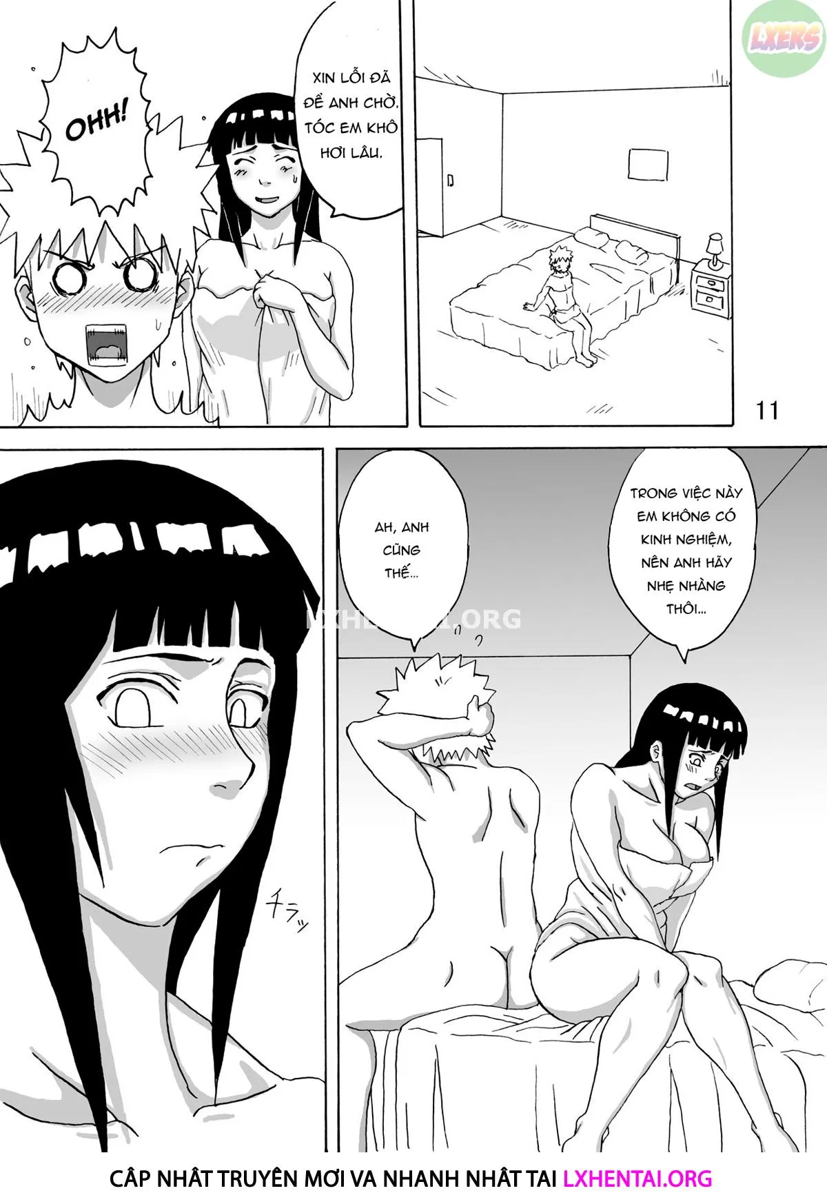 HentaiVN.net - Ảnh 15 - Hinata Fight [Hinata Ganbaru!] - Oneshot