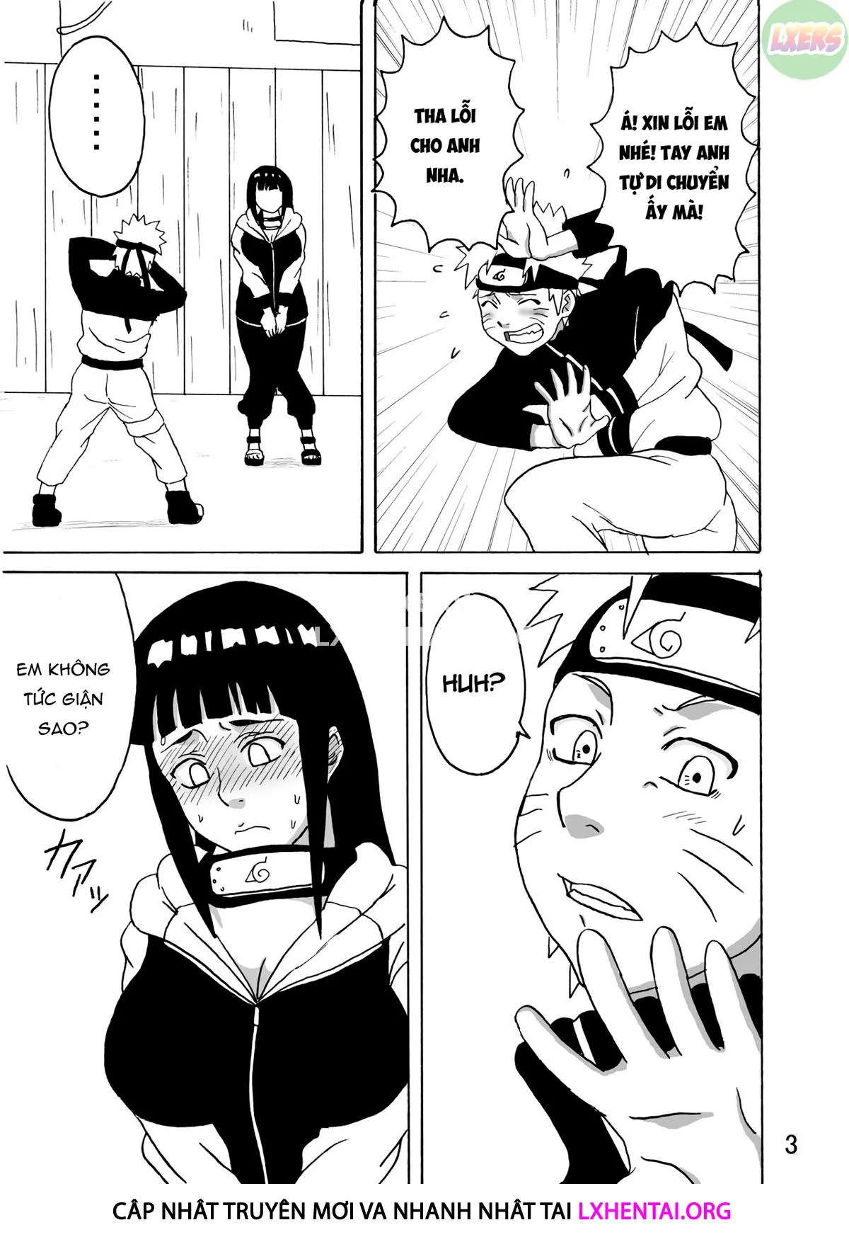 HentaiVN.net - Ảnh 7 - Hinata Fight [Hinata Ganbaru!] - Oneshot