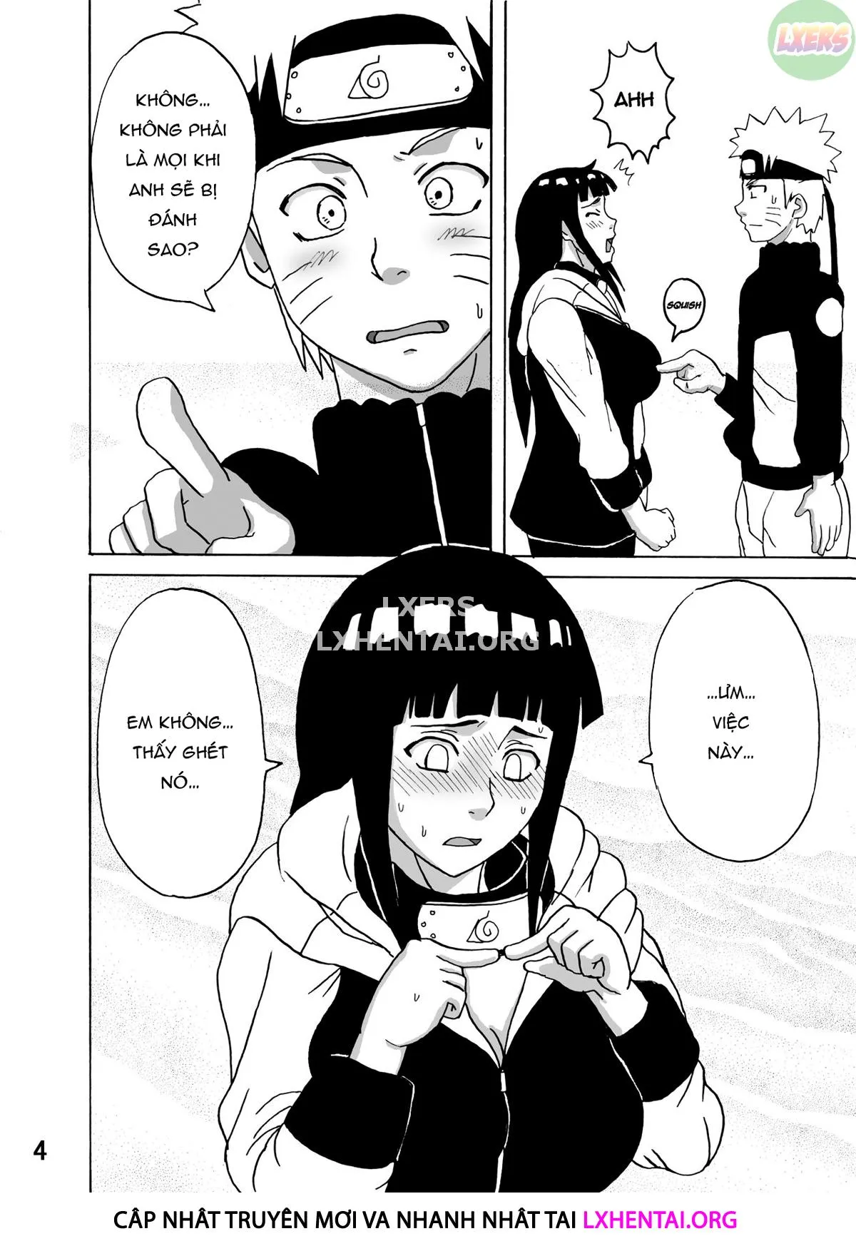 HentaiVN.net - Ảnh 8 - Hinata Fight [Hinata Ganbaru!] - Oneshot