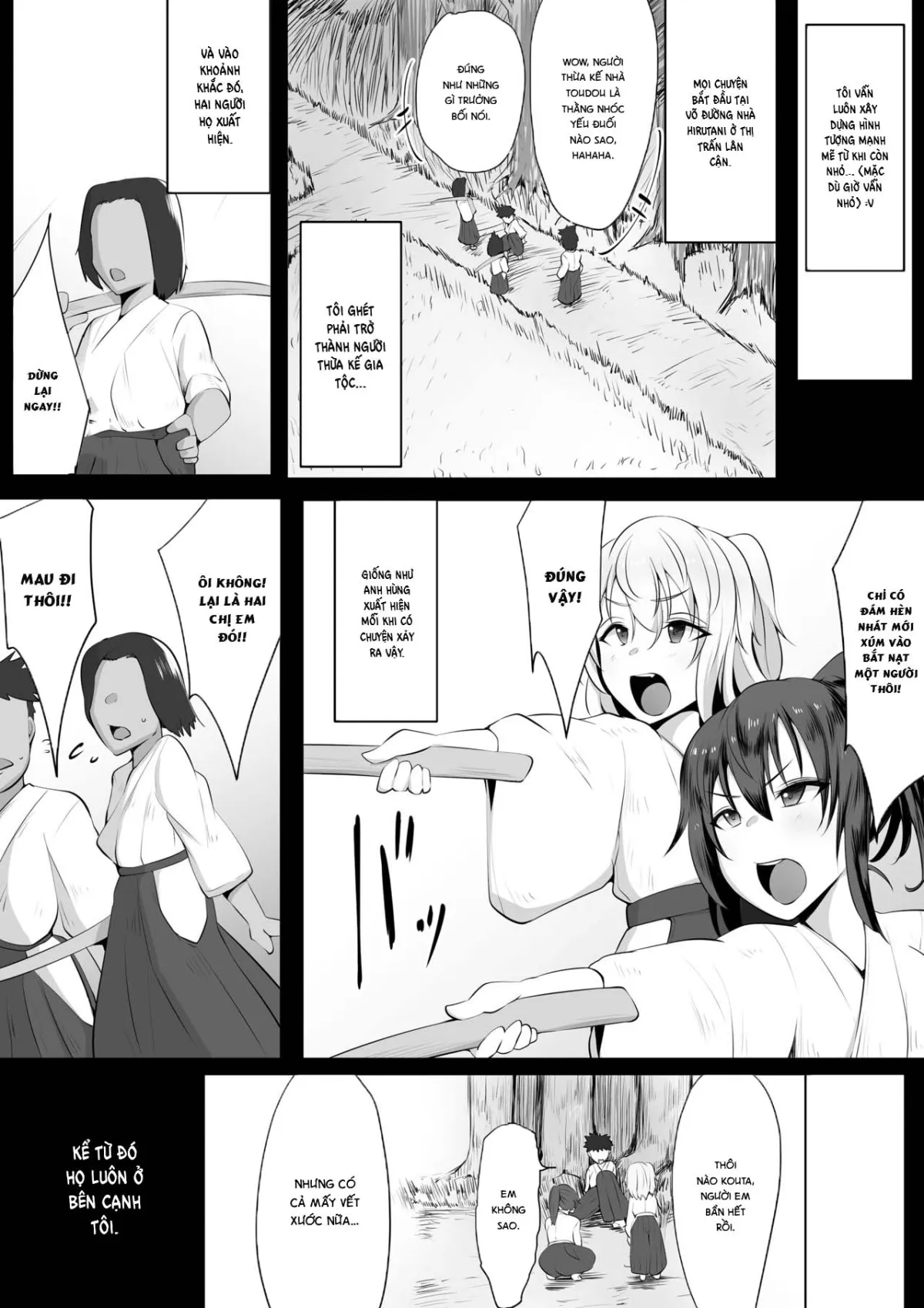 HentaiVN.net - Ảnh 7 - Souken Shimai ~Anetorare~ - Chap 1