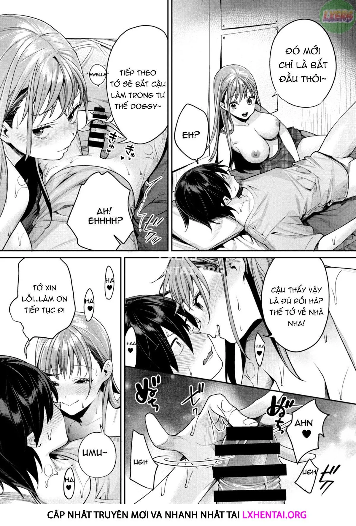 HentaiVN.net - Ảnh 34 - The Reason Why I Was Able To Get A White Gyaru Girlfriend [Shiro Gal Kanojo Ga Dekita Riyuu] - Oneshot