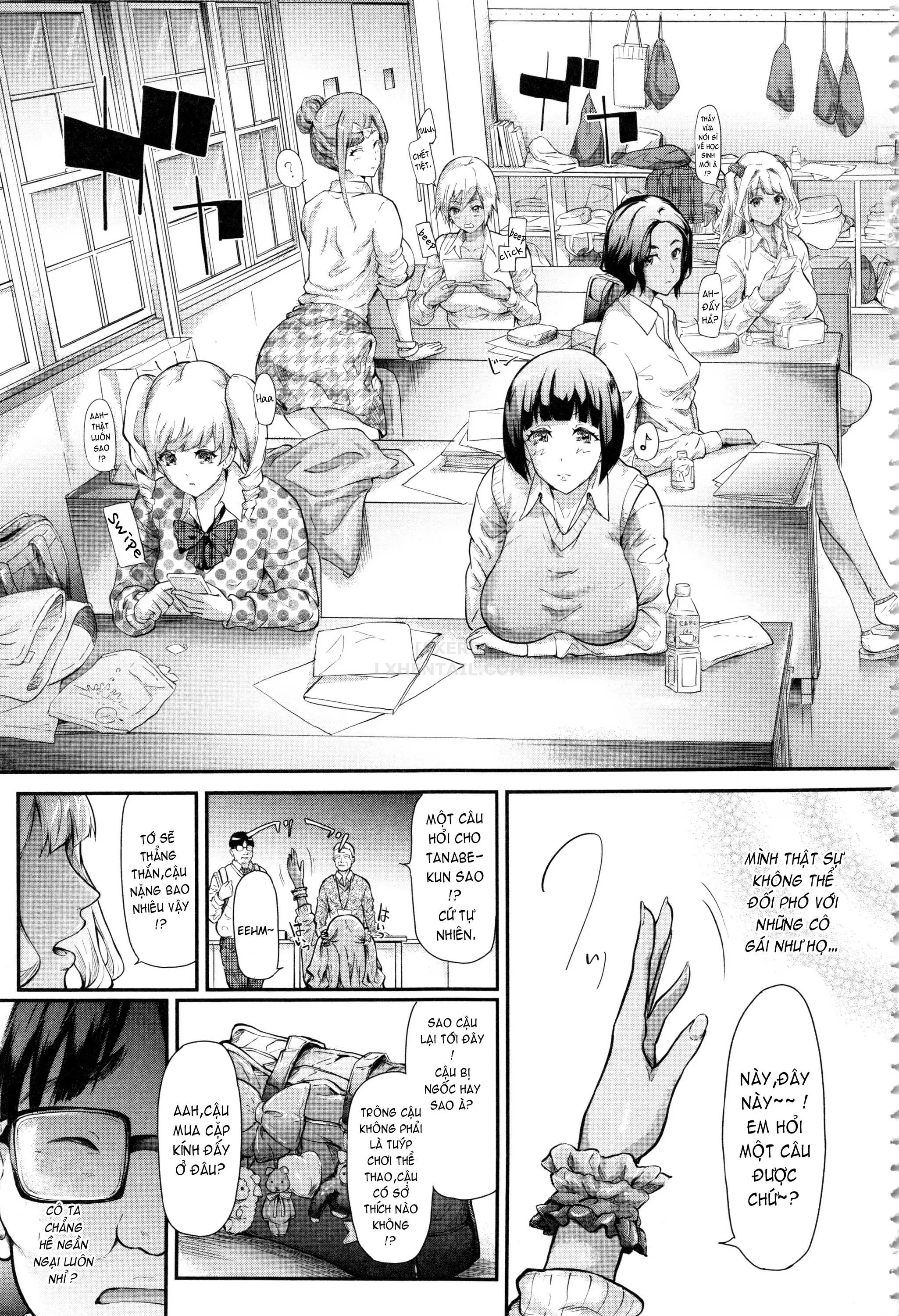 HentaiVN.net - Ảnh 10 - Gal Tomo Harem [The Harem Of Gal's Friend.] - Chap 1