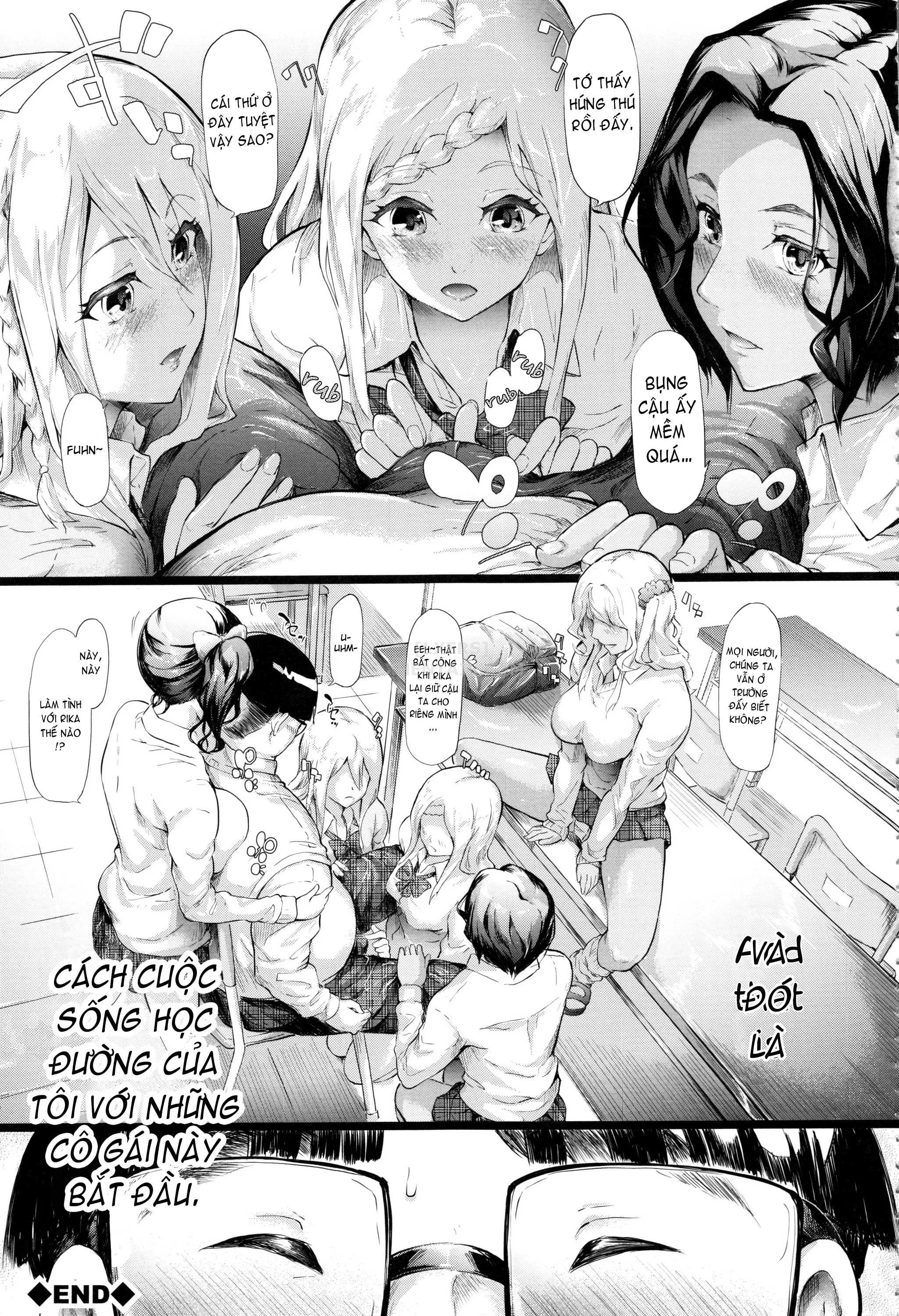 HentaiVN.net - Ảnh 56 - Gal Tomo Harem [The Harem Of Gal's Friend.] - Chap 1