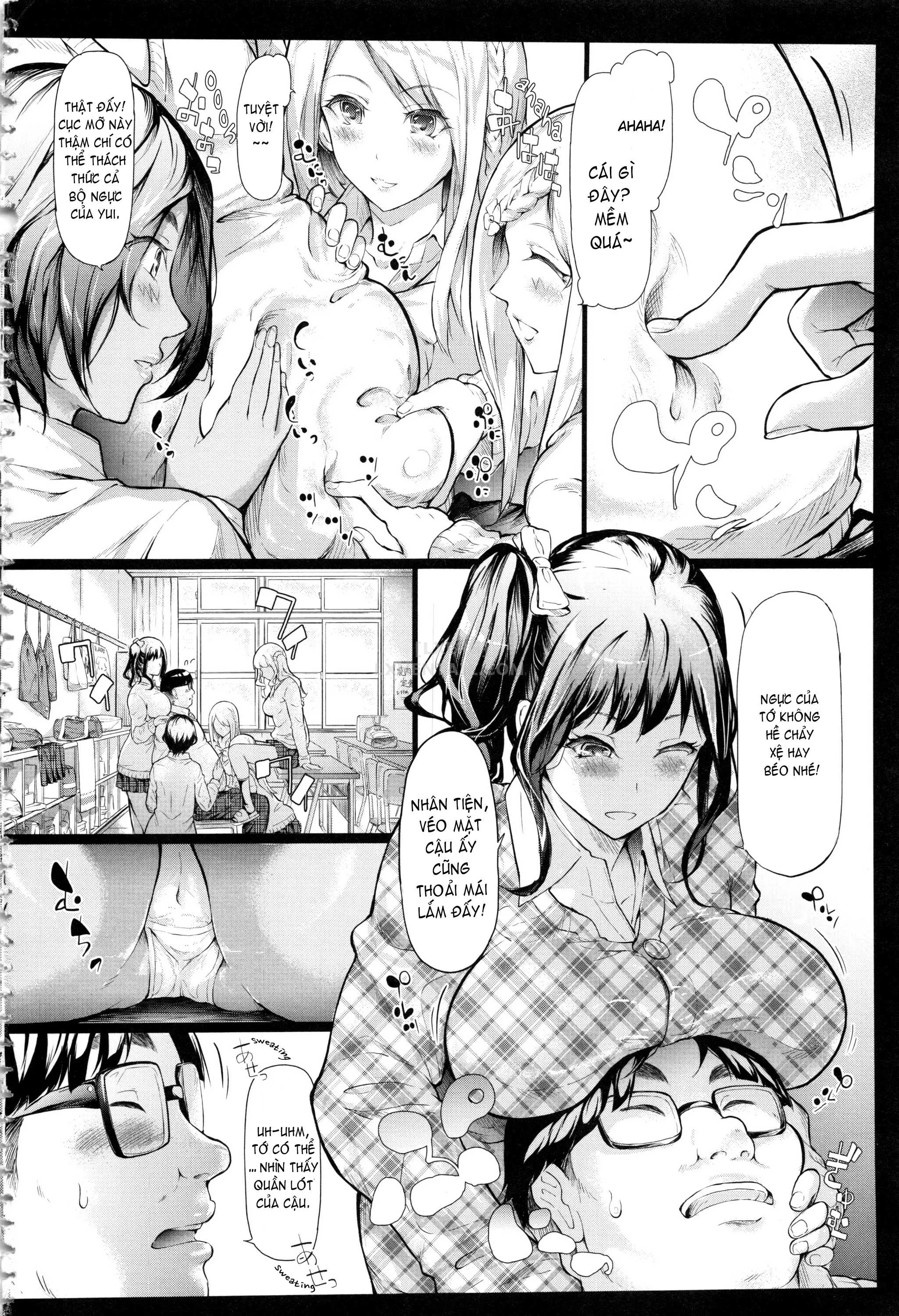 HentaiVN.net - Ảnh 7 - Gal Tomo Harem [The Harem Of Gal's Friend.] - Chap 1