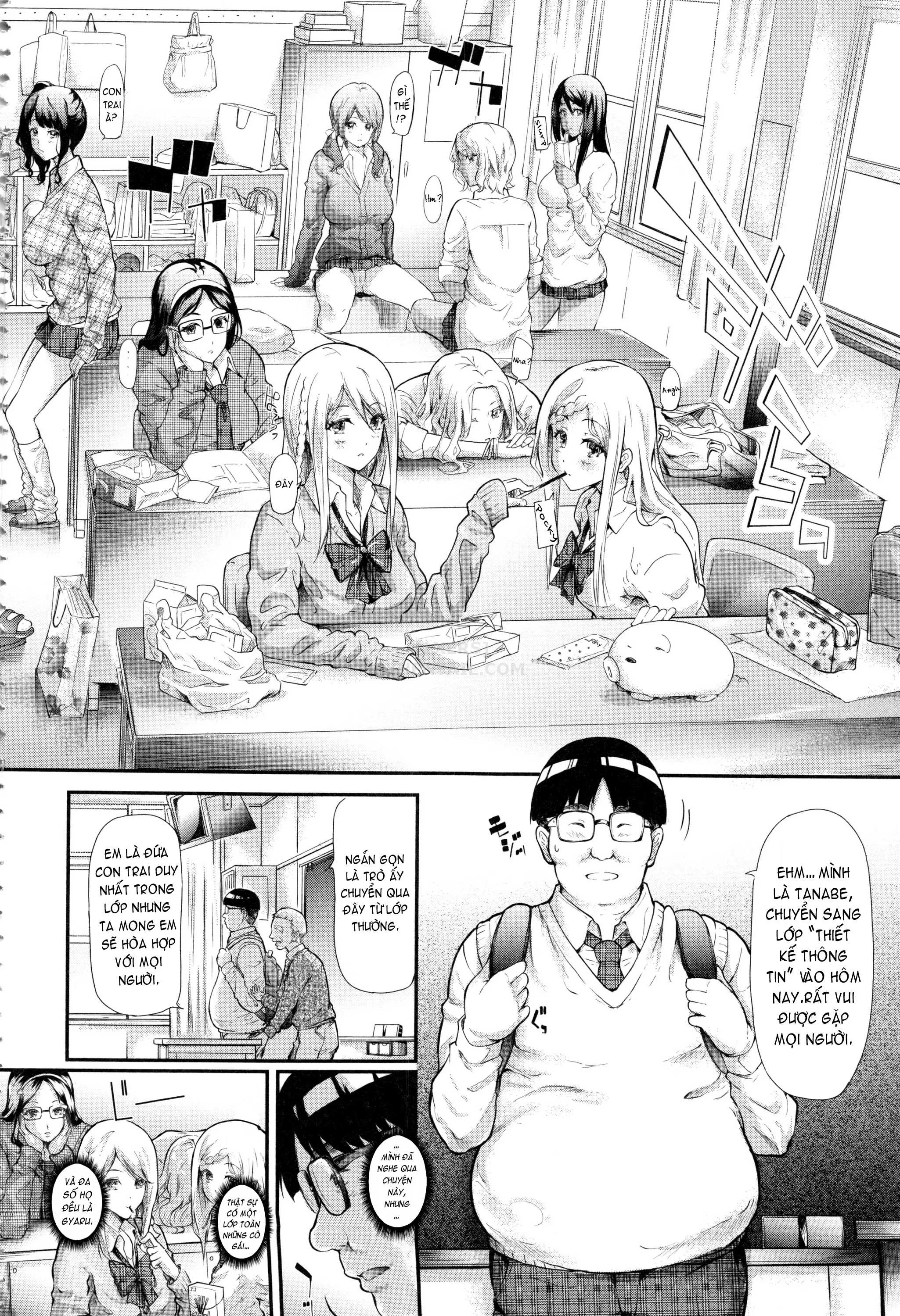 HentaiVN.net - Ảnh 9 - Gal Tomo Harem [The Harem Of Gal's Friend.] - Chap 1
