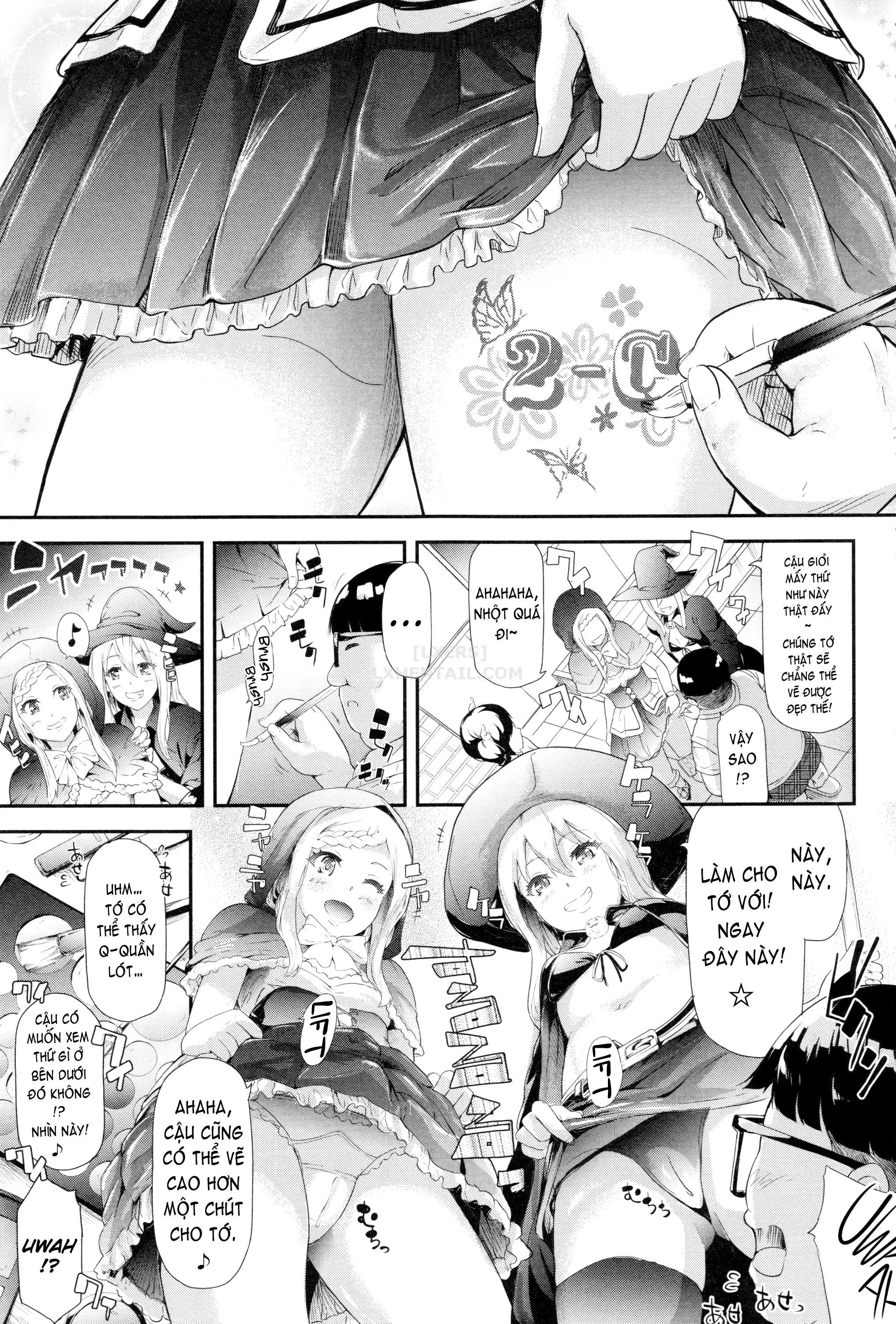 HentaiVN.net - Ảnh 11 - Gal Tomo Harem [The Harem Of Gal's Friend.] - Chap 4 - [END]