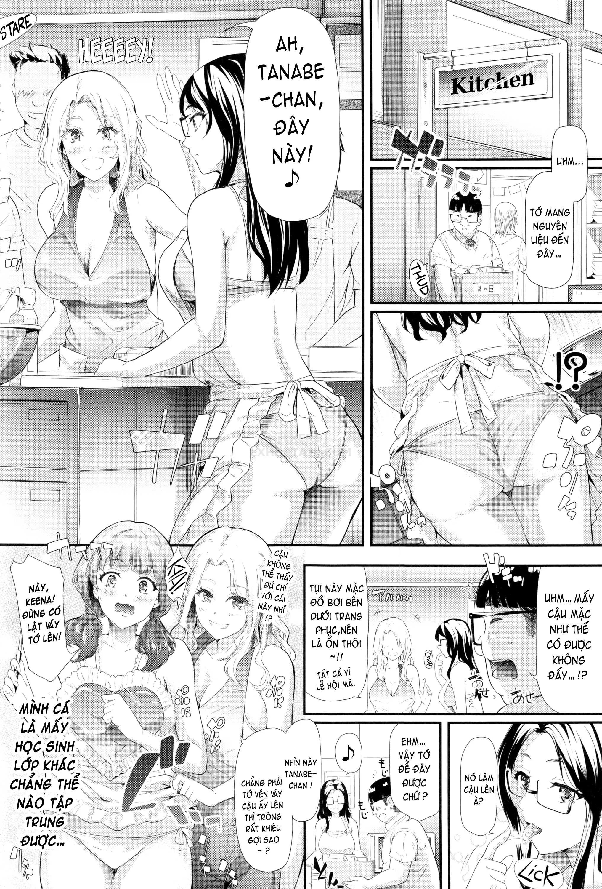HentaiVN.net - Ảnh 12 - Gal Tomo Harem [The Harem Of Gal's Friend.] - Chap 4 - [END]