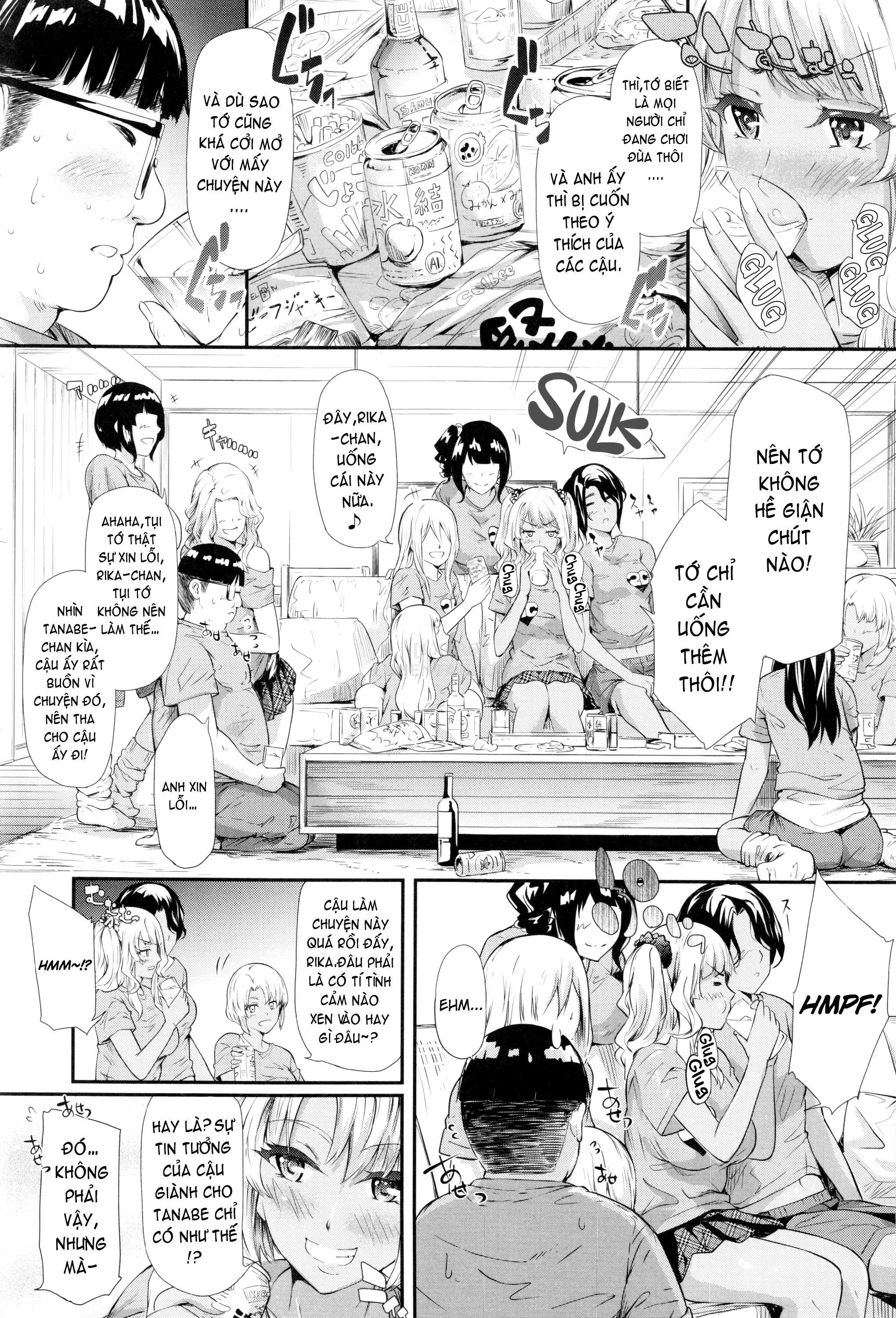 HentaiVN.net - Ảnh 32 - Gal Tomo Harem [The Harem Of Gal's Friend.] - Chap 4 - [END]