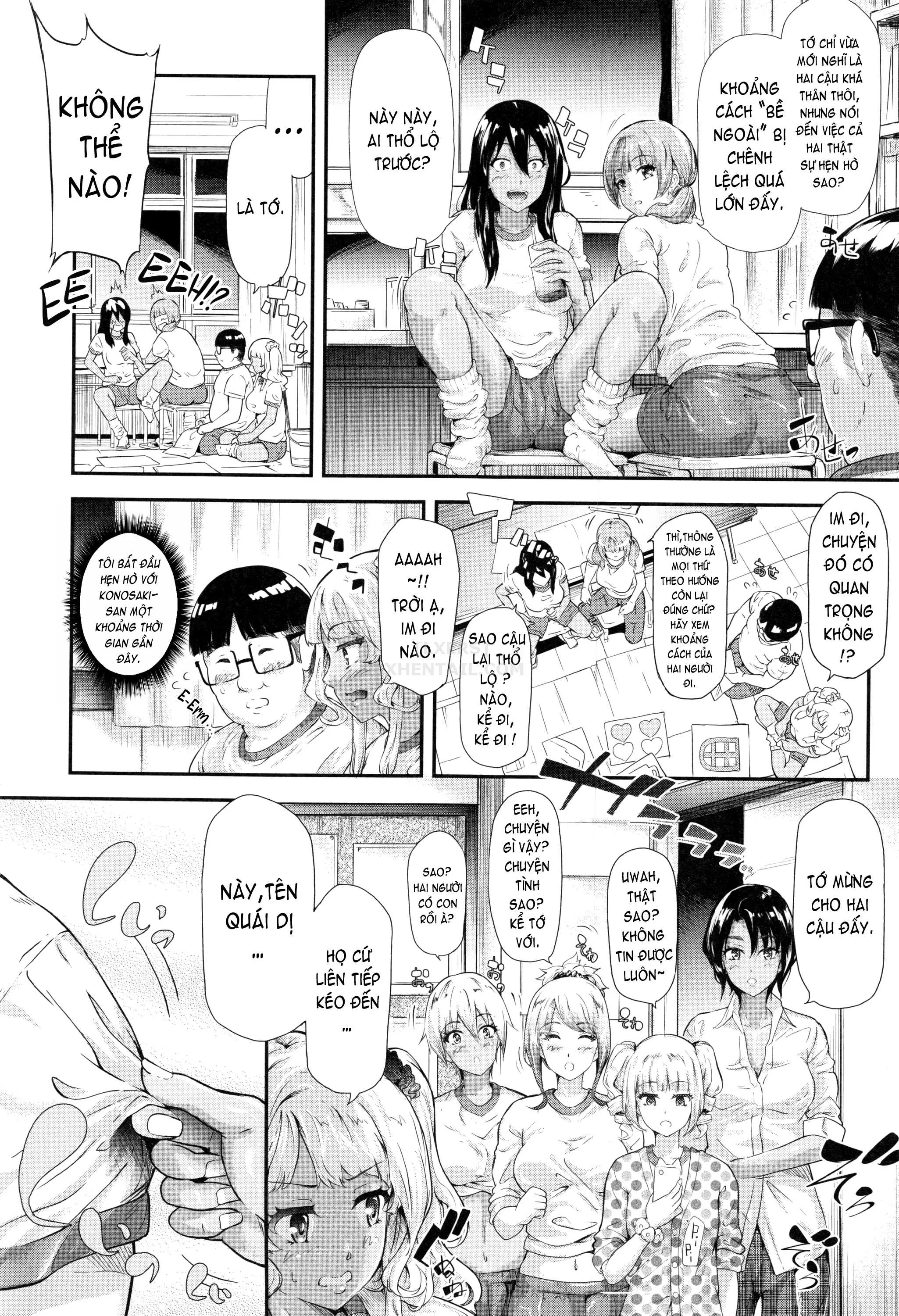 HentaiVN.net - Ảnh 6 - Gal Tomo Harem [The Harem Of Gal's Friend.] - Chap 4 - [END]