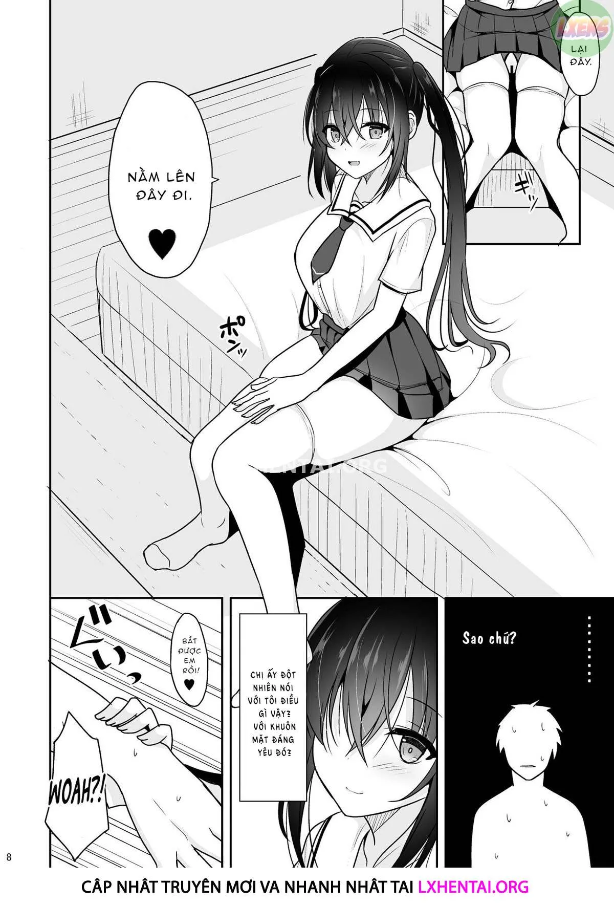 HentaiVN.net - Ảnh 11 - A Petite Senpai Who Encourages Me To Get Dirty [Ecchi Ni Hagemashite Kureru Kogara Na Senpai] - Oneshot