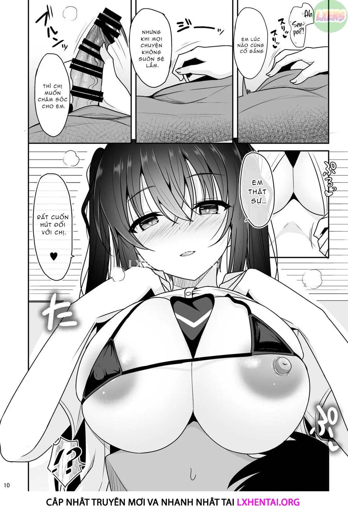 HentaiVN.net - Ảnh 13 - A Petite Senpai Who Encourages Me To Get Dirty [Ecchi Ni Hagemashite Kureru Kogara Na Senpai] - Oneshot