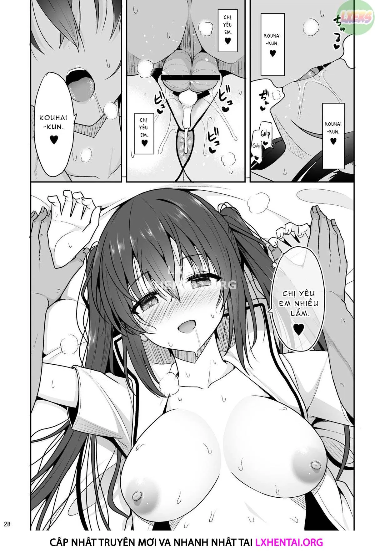 HentaiVN.net - Ảnh 31 - A Petite Senpai Who Encourages Me To Get Dirty [Ecchi Ni Hagemashite Kureru Kogara Na Senpai] - Oneshot