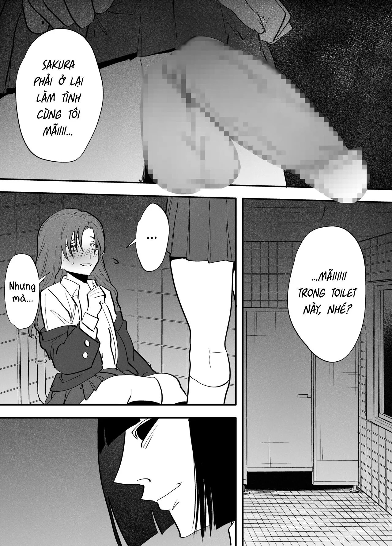 HentaiVN.net - Ảnh 18 - Mình, WC, và futanari Hanako-san [私とトイレとふたなり花子さん; Me, The Toilet, and a Futanari Hanako-san] - Sợ wa sợ wa