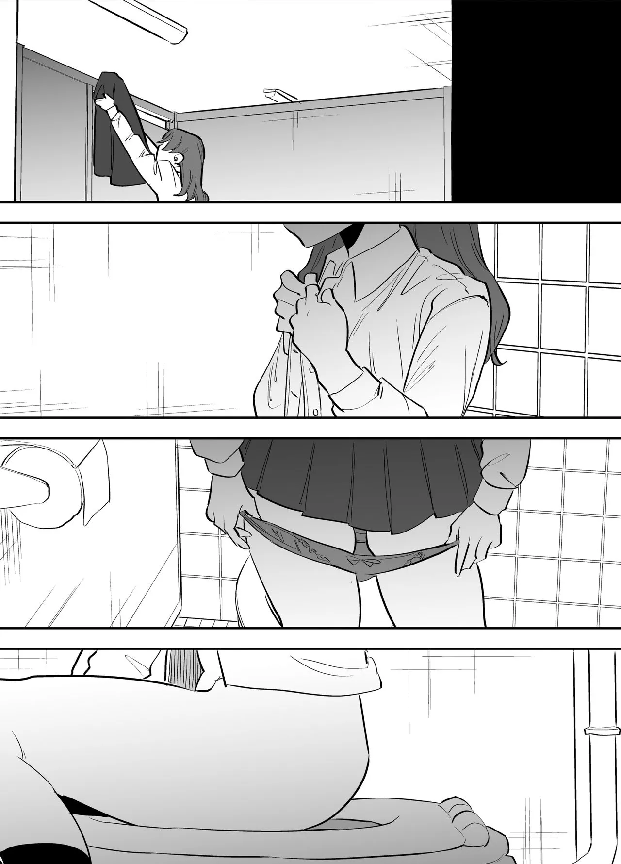 HentaiVN.net - Ảnh 30 - Mình, WC, và futanari Hanako-san [私とトイレとふたなり花子さん; Me, The Toilet, and a Futanari Hanako-san] - Sợ wa sợ wa