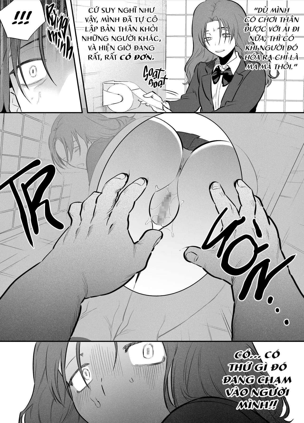 HentaiVN.net - Ảnh 5 - Mình, WC, và futanari Hanako-san [私とトイレとふたなり花子さん; Me, The Toilet, and a Futanari Hanako-san] - Sợ wa sợ wa