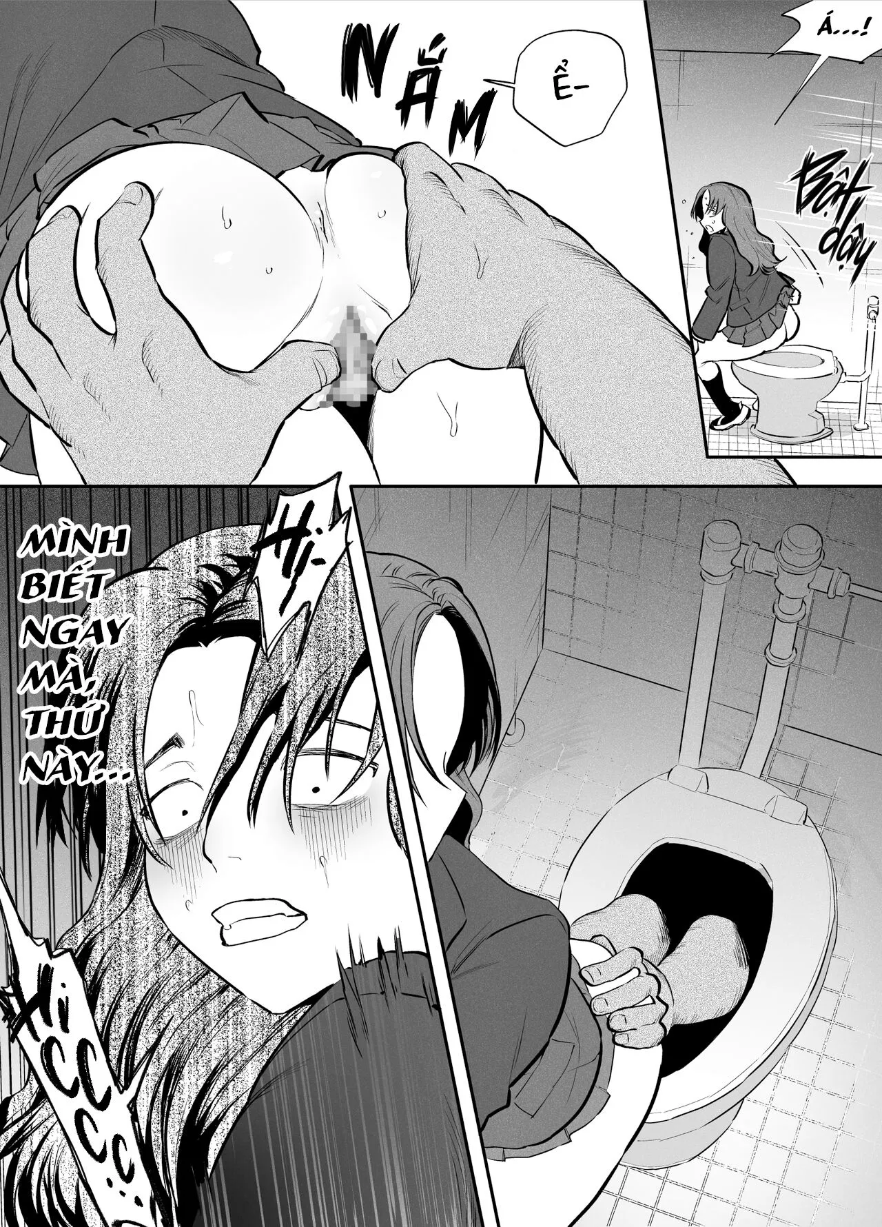 HentaiVN.net - Ảnh 6 - Mình, WC, và futanari Hanako-san [私とトイレとふたなり花子さん; Me, The Toilet, and a Futanari Hanako-san] - Sợ wa sợ wa
