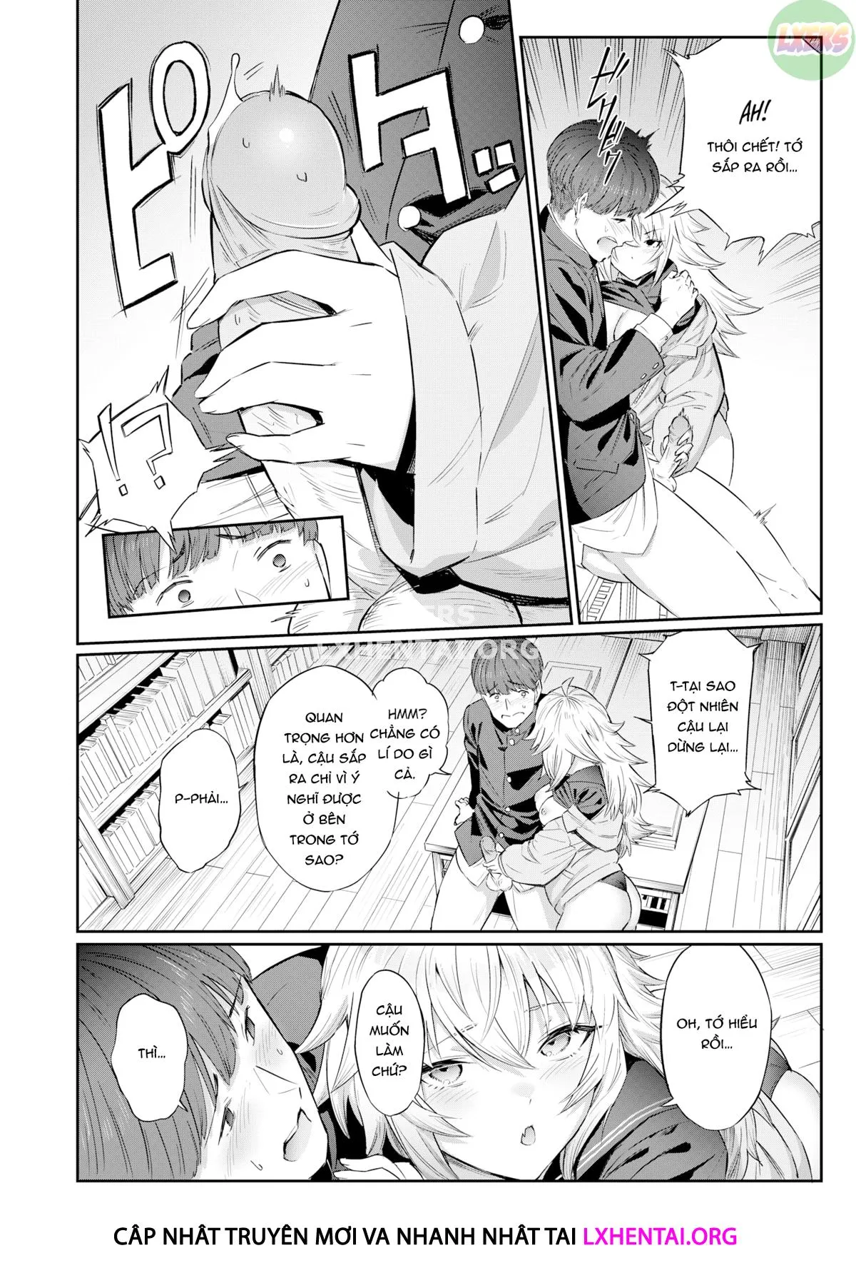 HentaiVN.net - Ảnh 14 - Kẻ trêu ghẹo dễ thương - Oneshot