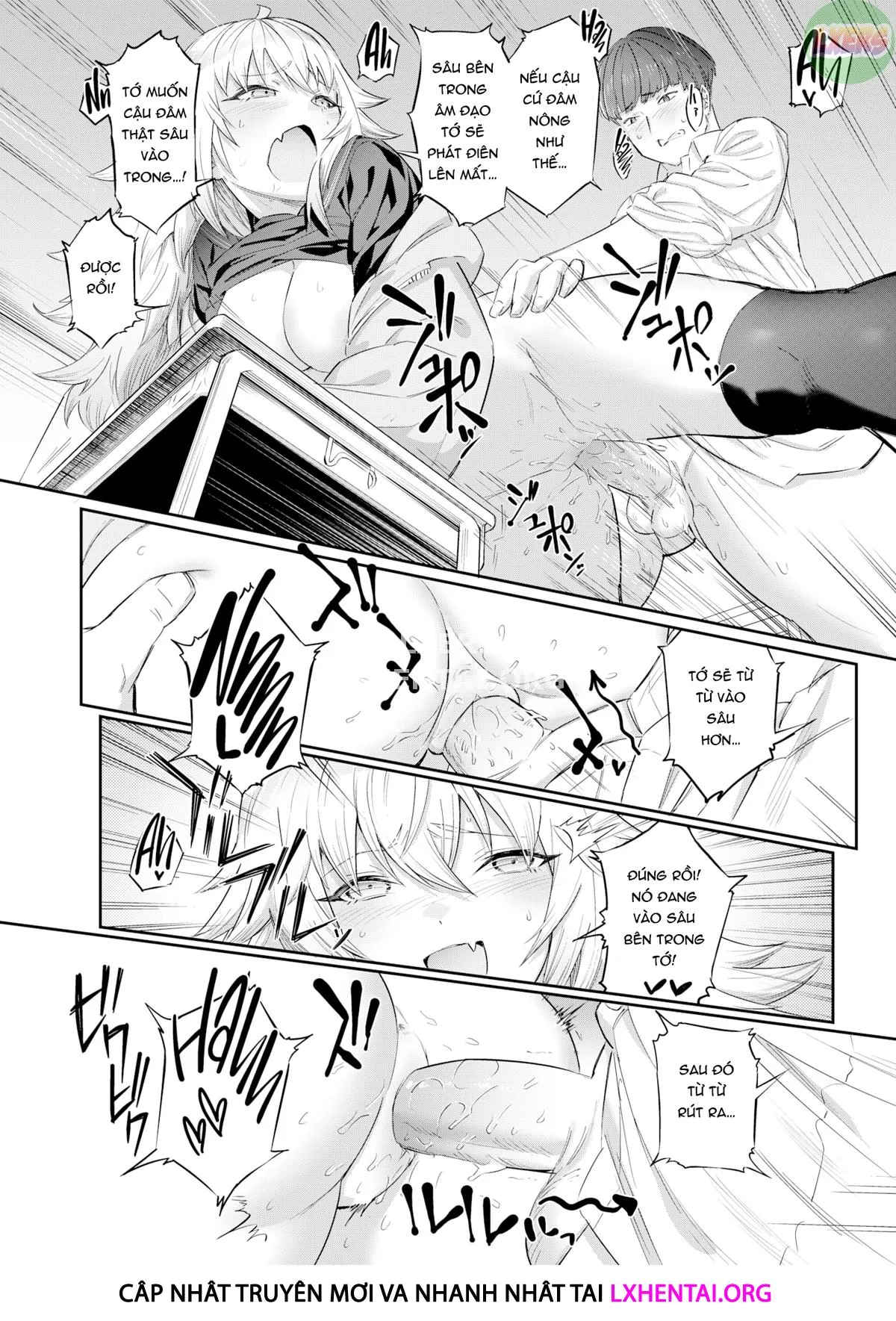 HentaiVN.net - Ảnh 18 - Kẻ trêu ghẹo dễ thương - Oneshot