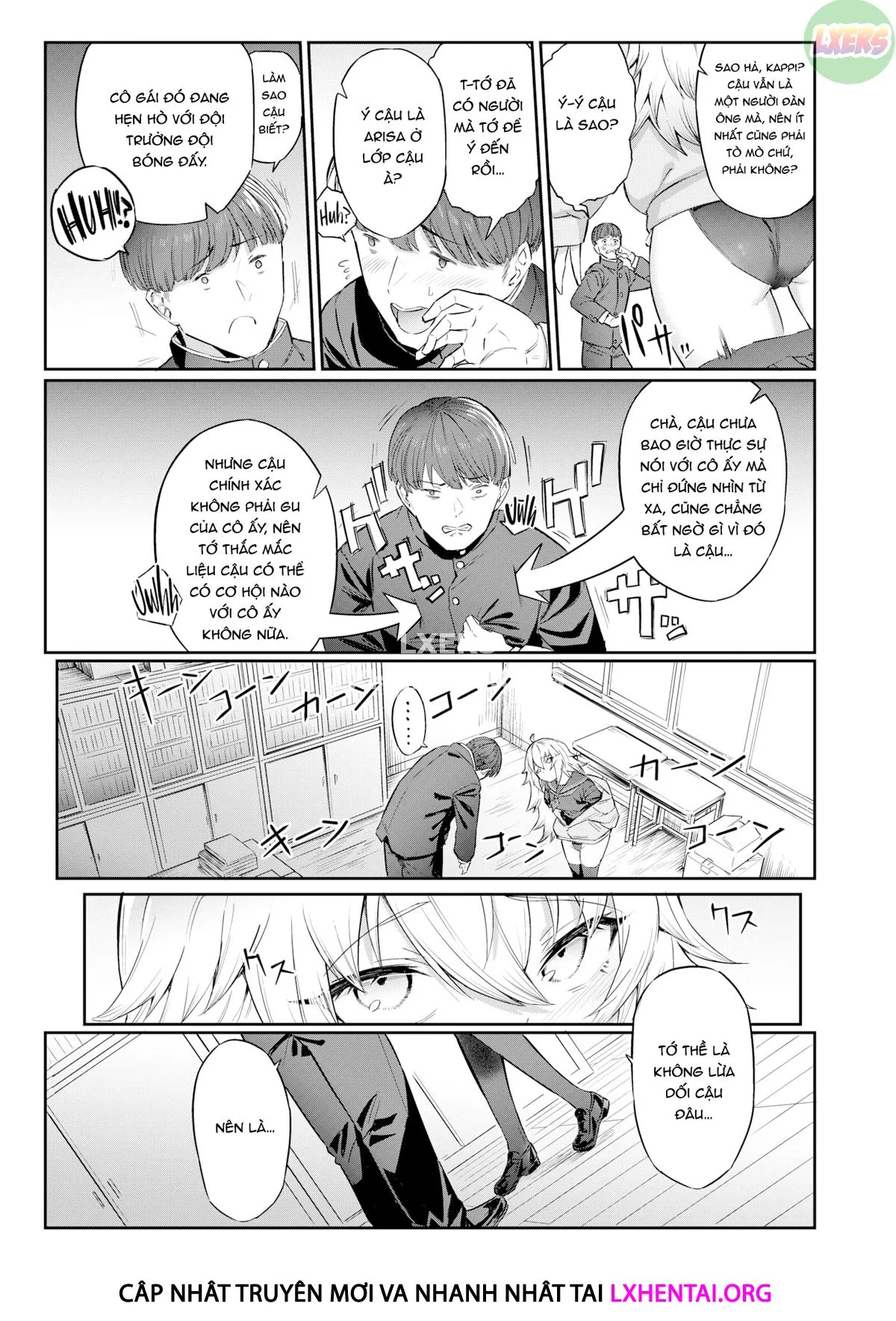 HentaiVN.net - Ảnh 9 - Kẻ trêu ghẹo dễ thương - Oneshot
