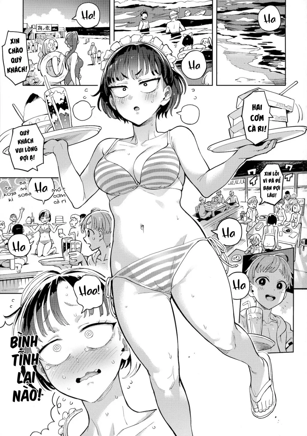 HentaiVN.net - Ảnh 3 - Cô bạn gái hướng nội [Kariage-chan] - Oneshot ngọt