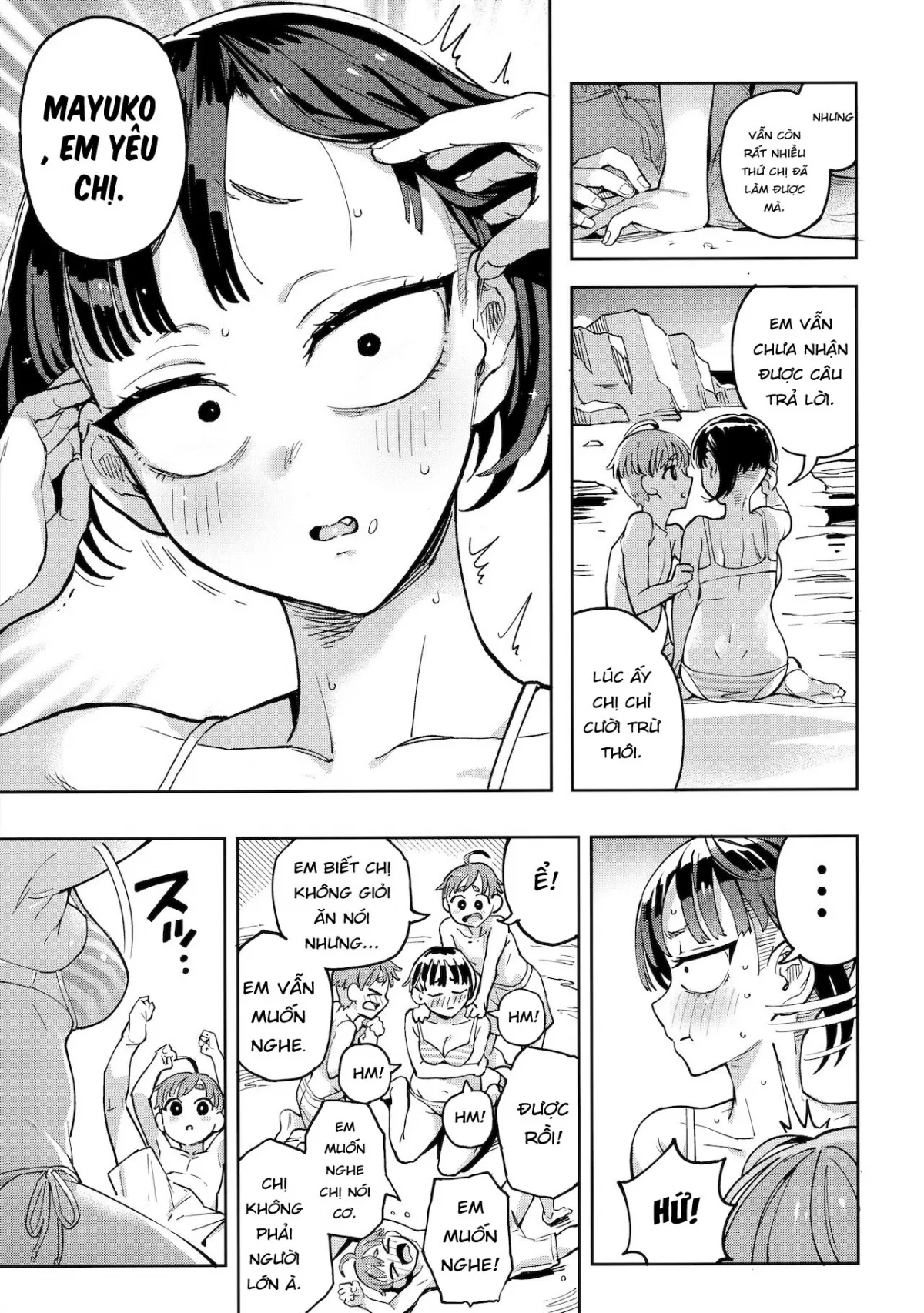 HentaiVN.net - Ảnh 7 - Cô bạn gái hướng nội [Kariage-chan] - Oneshot ngọt