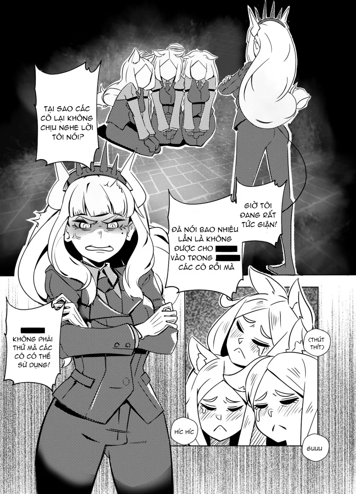 HentaiVN.net - Ảnh 3 - Sự trừng phạt đáng nhớ [Training slutty dogs (YanJhia)] - Oneshot