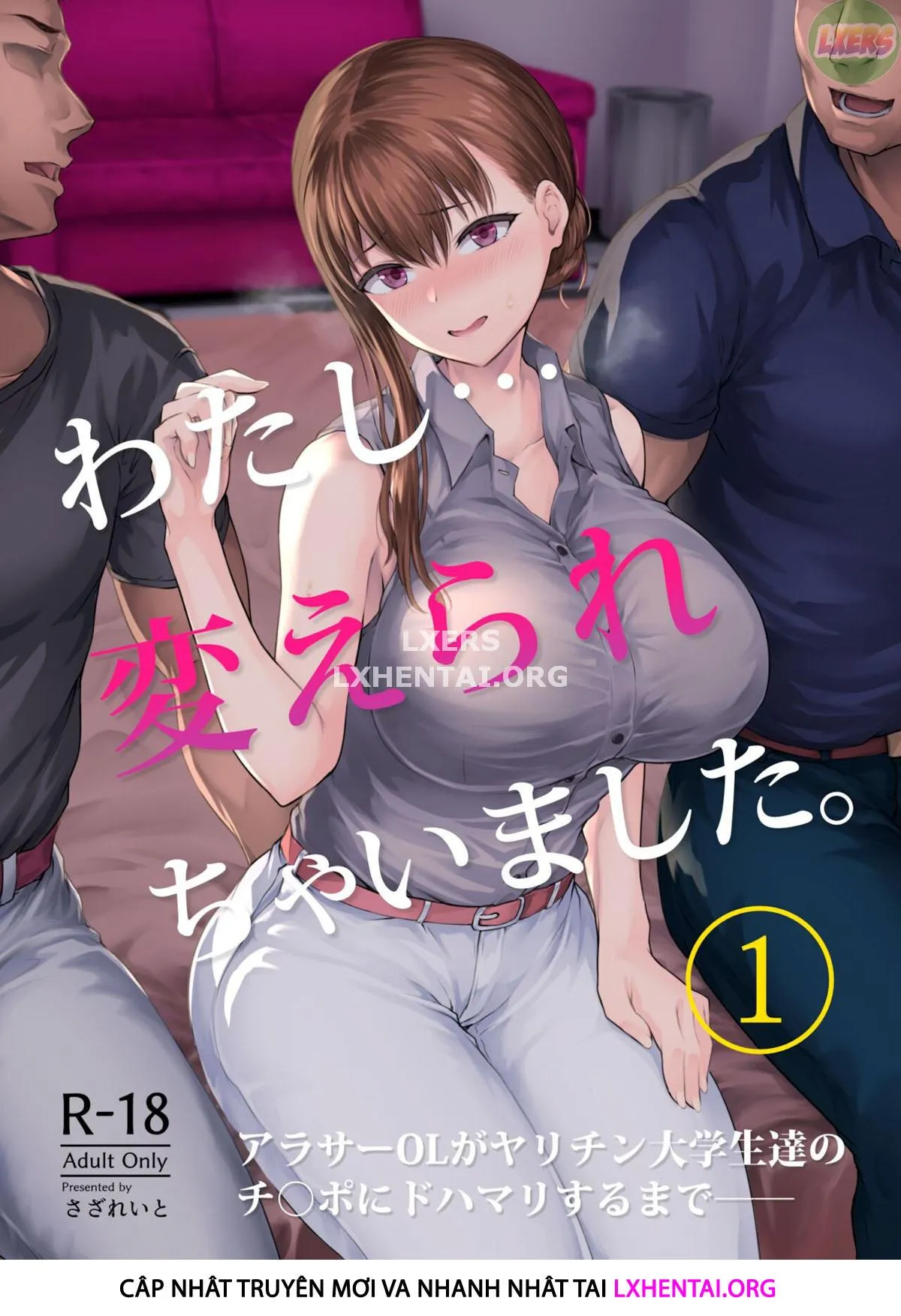 HentaiVN.net - Ảnh 5 - Watashi... Kaerare Chaimashita. [-AroThir OL Ga Yarichin Daigakusei-Tachi No Chinpo Ni Dohamari Suru Made-] - Chap 1
