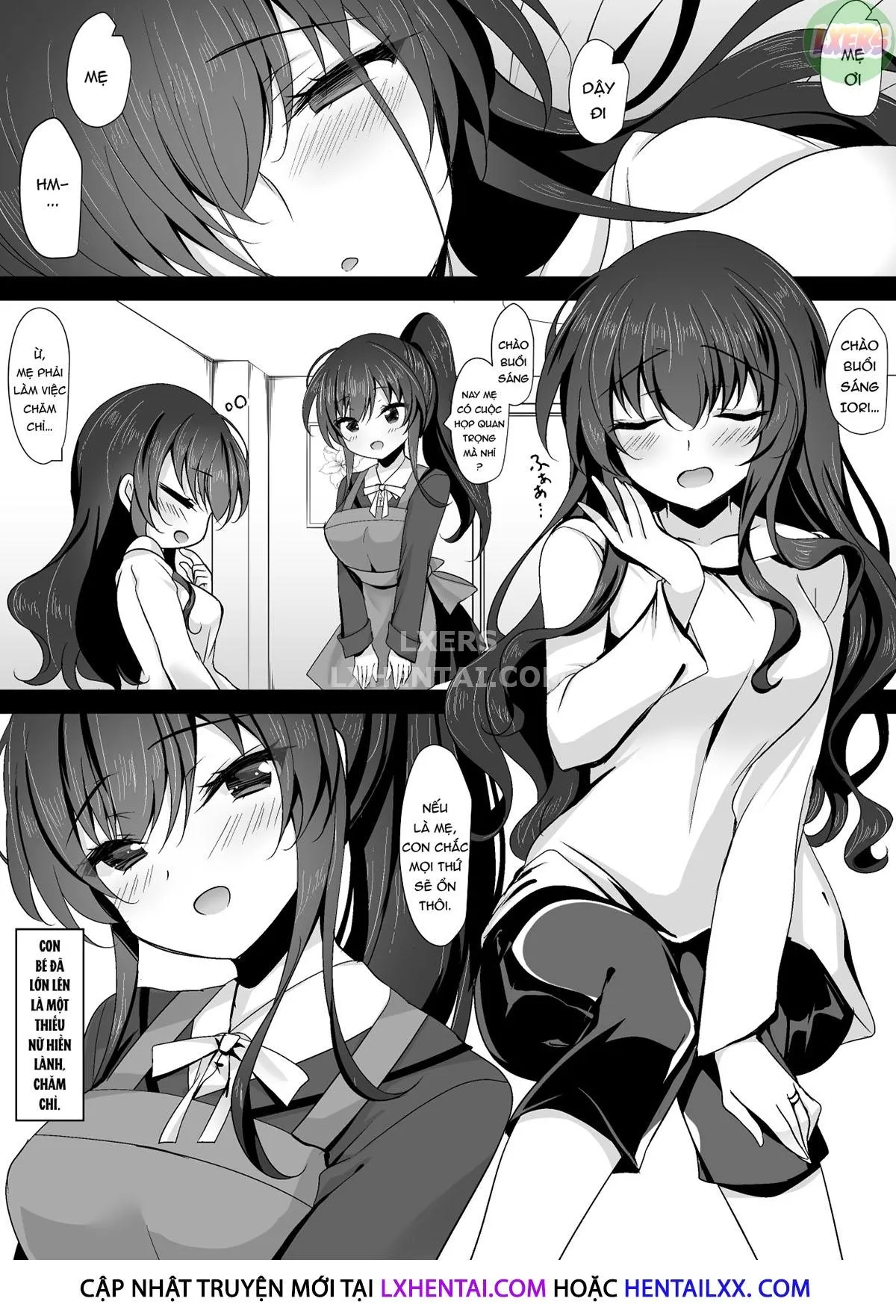 HentaiVN.net - Ảnh 9 - Hypnotic Girlfriend Girlfriend's Mother Ouka Takanashi [Saimin Kanojo Kanojo No Haha Takanashi Ouka] - Chap 1