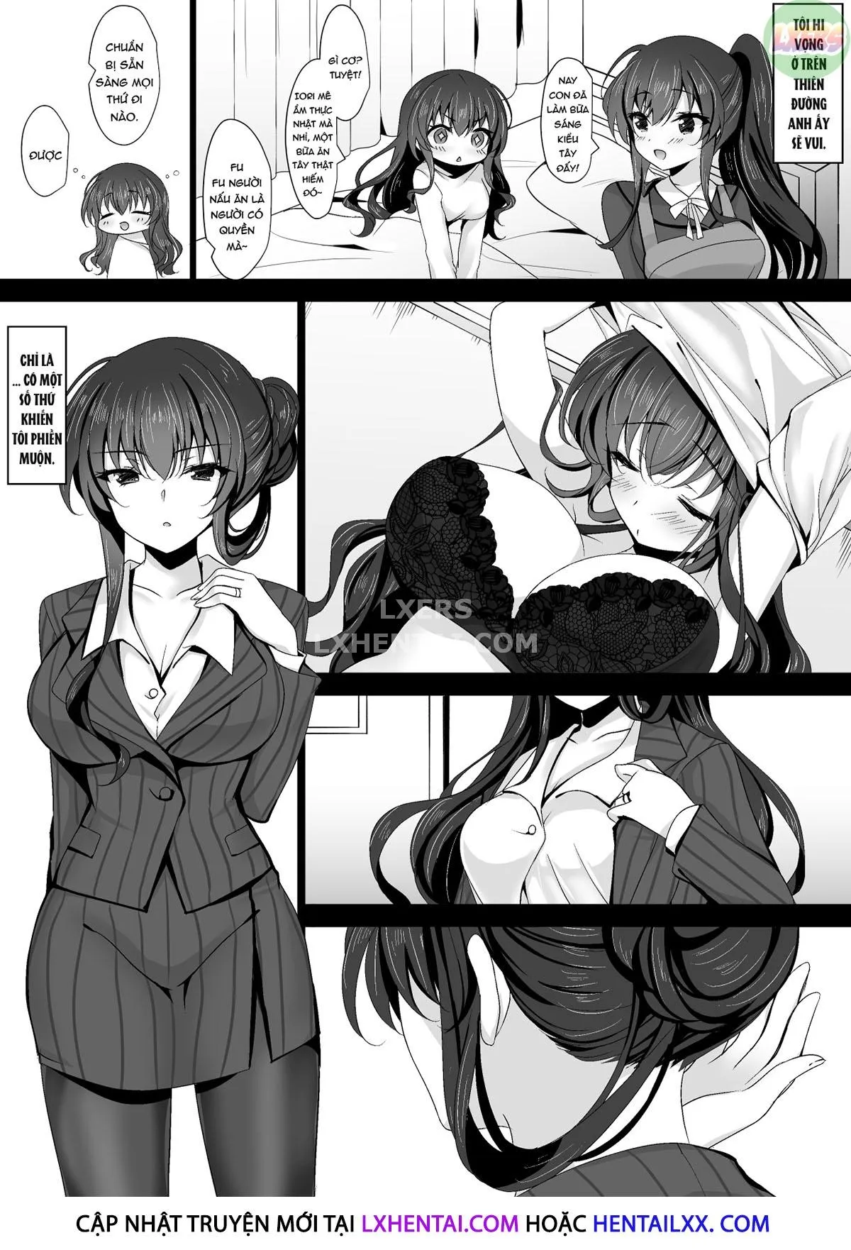 HentaiVN.net - Ảnh 10 - Hypnotic Girlfriend Girlfriend's Mother Ouka Takanashi [Saimin Kanojo Kanojo No Haha Takanashi Ouka] - Chap 1