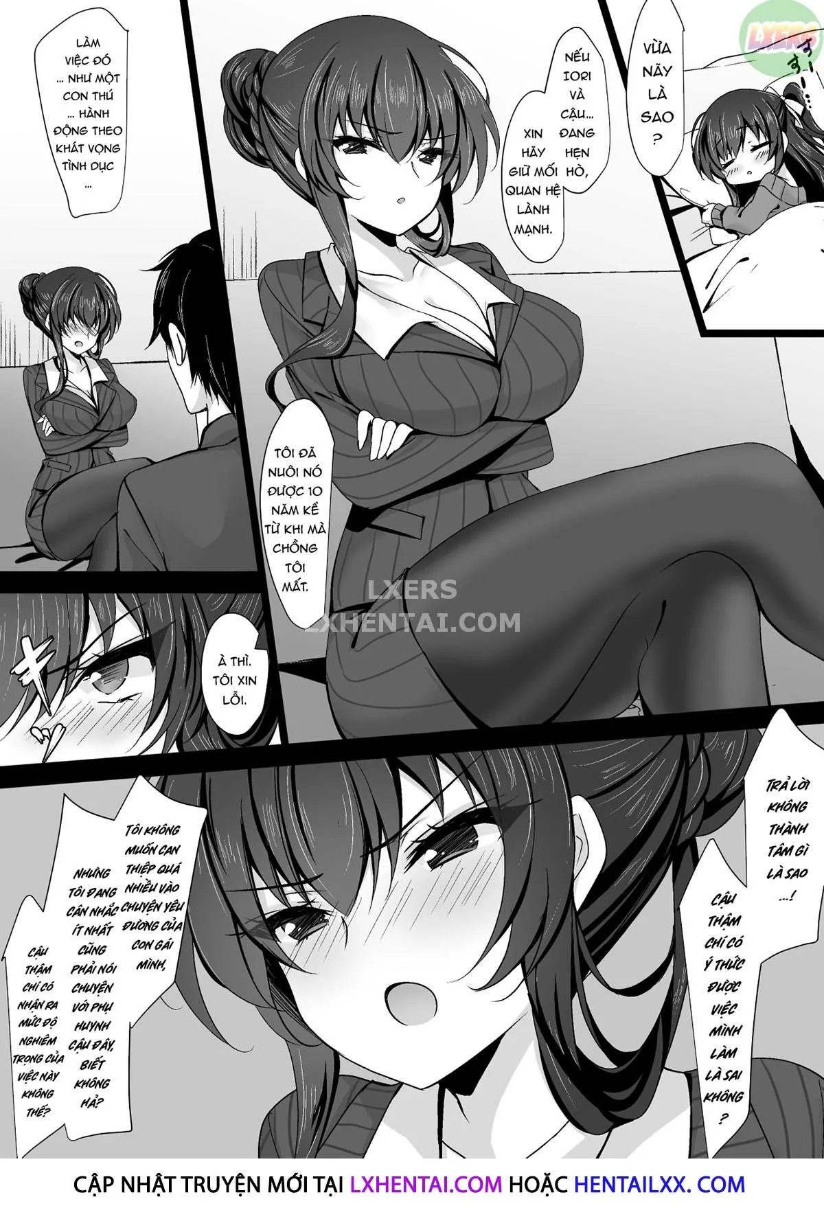 HentaiVN.net - Ảnh 19 - Hypnotic Girlfriend Girlfriend's Mother Ouka Takanashi [Saimin Kanojo Kanojo No Haha Takanashi Ouka] - Chap 1
