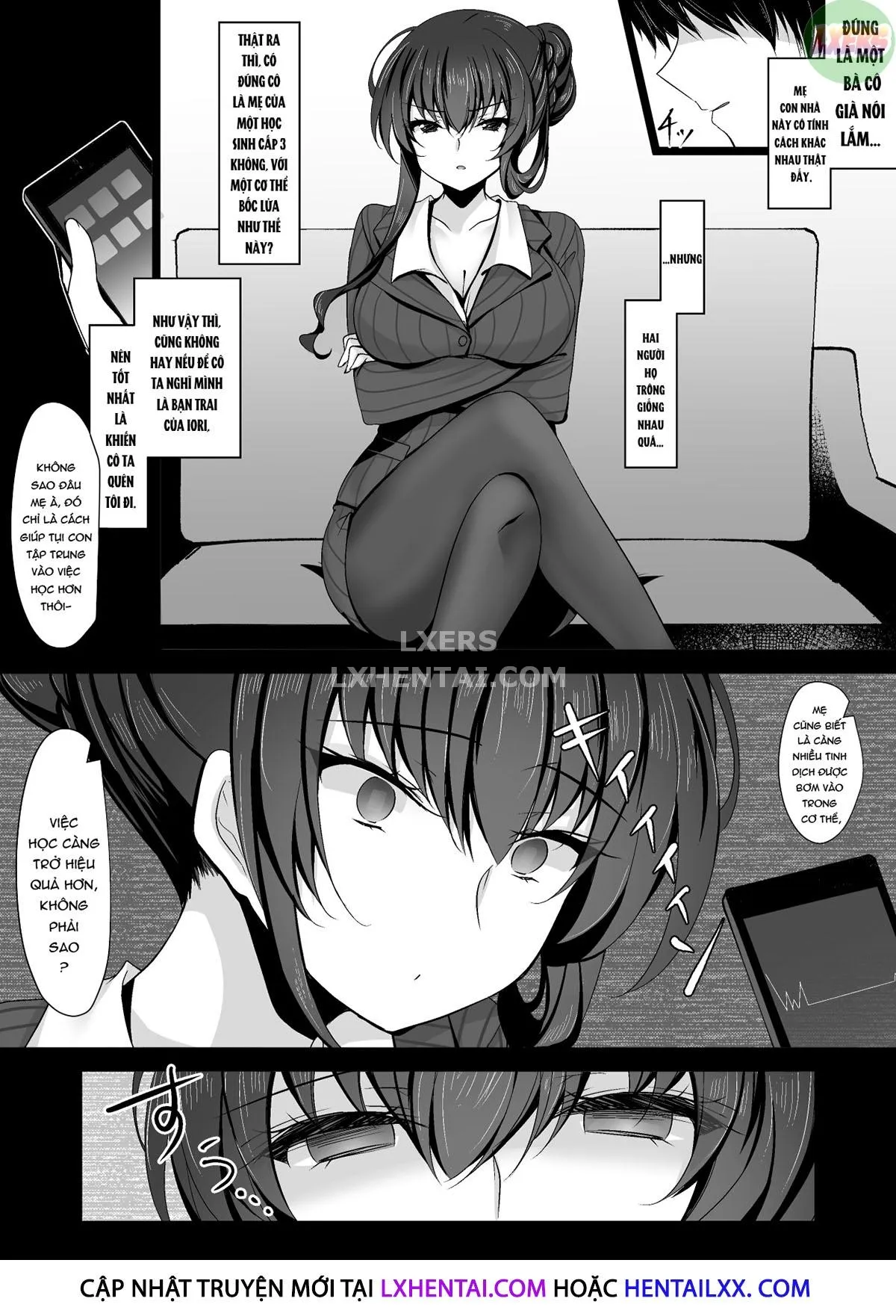 HentaiVN.net - Ảnh 20 - Hypnotic Girlfriend Girlfriend's Mother Ouka Takanashi [Saimin Kanojo Kanojo No Haha Takanashi Ouka] - Chap 1