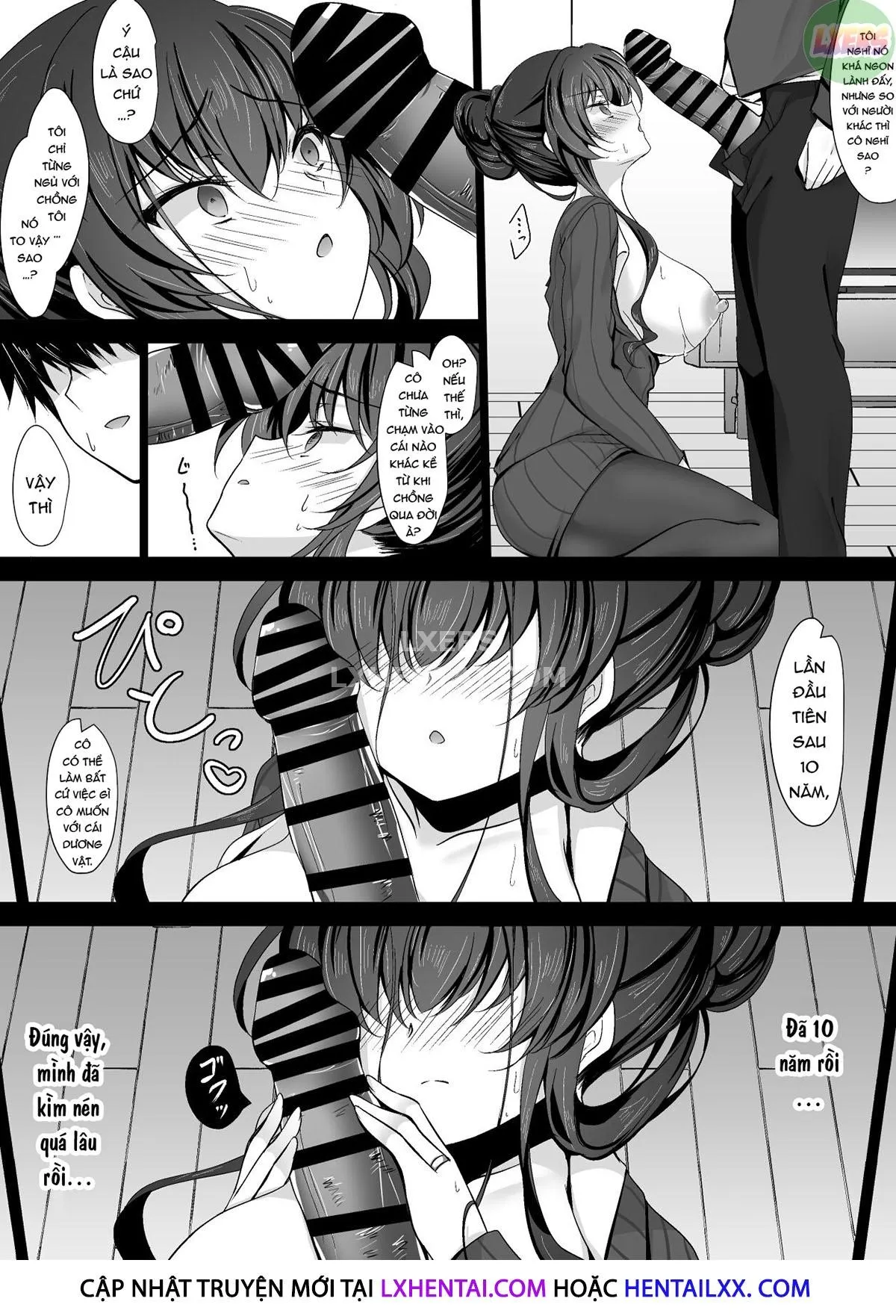 HentaiVN.net - Ảnh 34 - Hypnotic Girlfriend Girlfriend's Mother Ouka Takanashi [Saimin Kanojo Kanojo No Haha Takanashi Ouka] - Chap 1