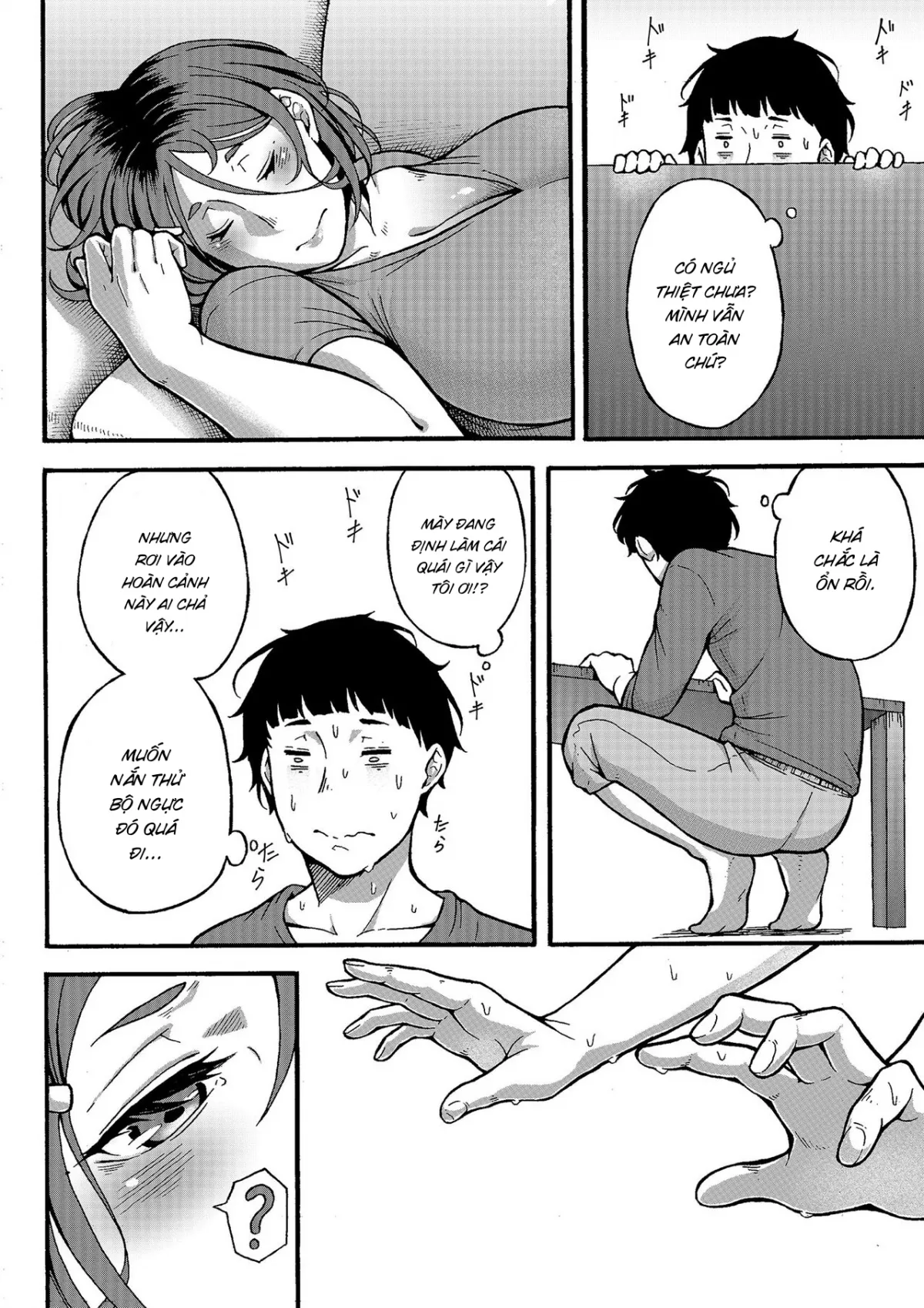 HentaiVN.net - Ảnh 14 - Có muốn làm mấy chuyện hư hỏng với dì khum? [Oba-han to Ee Koto Seehen? | Wanna Do Something Nice With Your Auntie?] - Oneshot