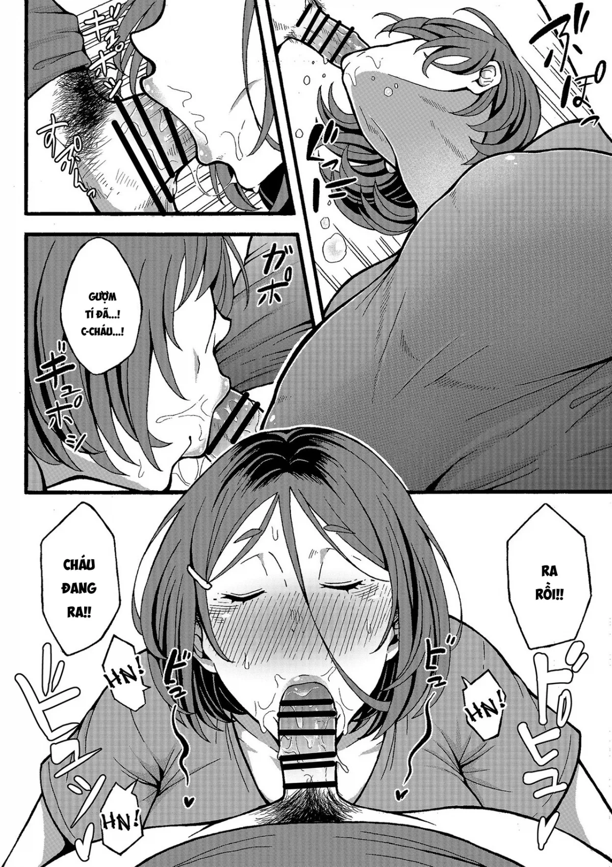 HentaiVN.net - Ảnh 18 - Có muốn làm mấy chuyện hư hỏng với dì khum? [Oba-han to Ee Koto Seehen? | Wanna Do Something Nice With Your Auntie?] - Oneshot