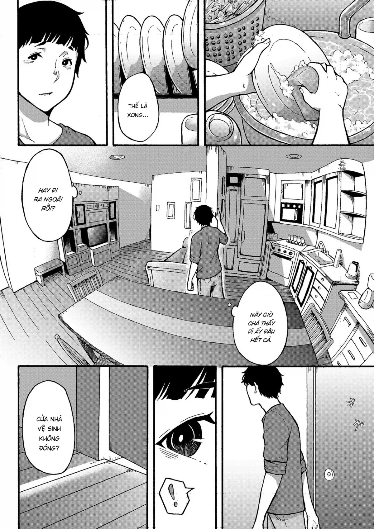 HentaiVN.net - Ảnh 6 - Có muốn làm mấy chuyện hư hỏng với dì khum? [Oba-han to Ee Koto Seehen? | Wanna Do Something Nice With Your Auntie?] - Oneshot