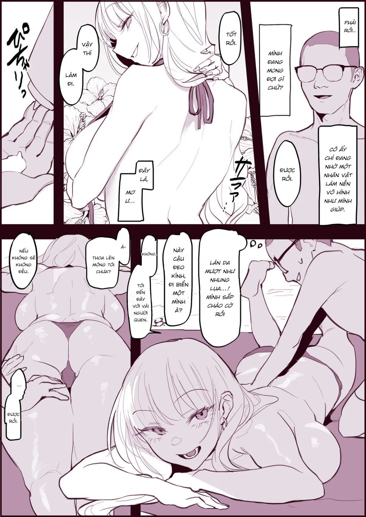 HentaiVN.net - Ảnh 4 - Kì nghỉ hè tuyệt vời - Oneshot nứng