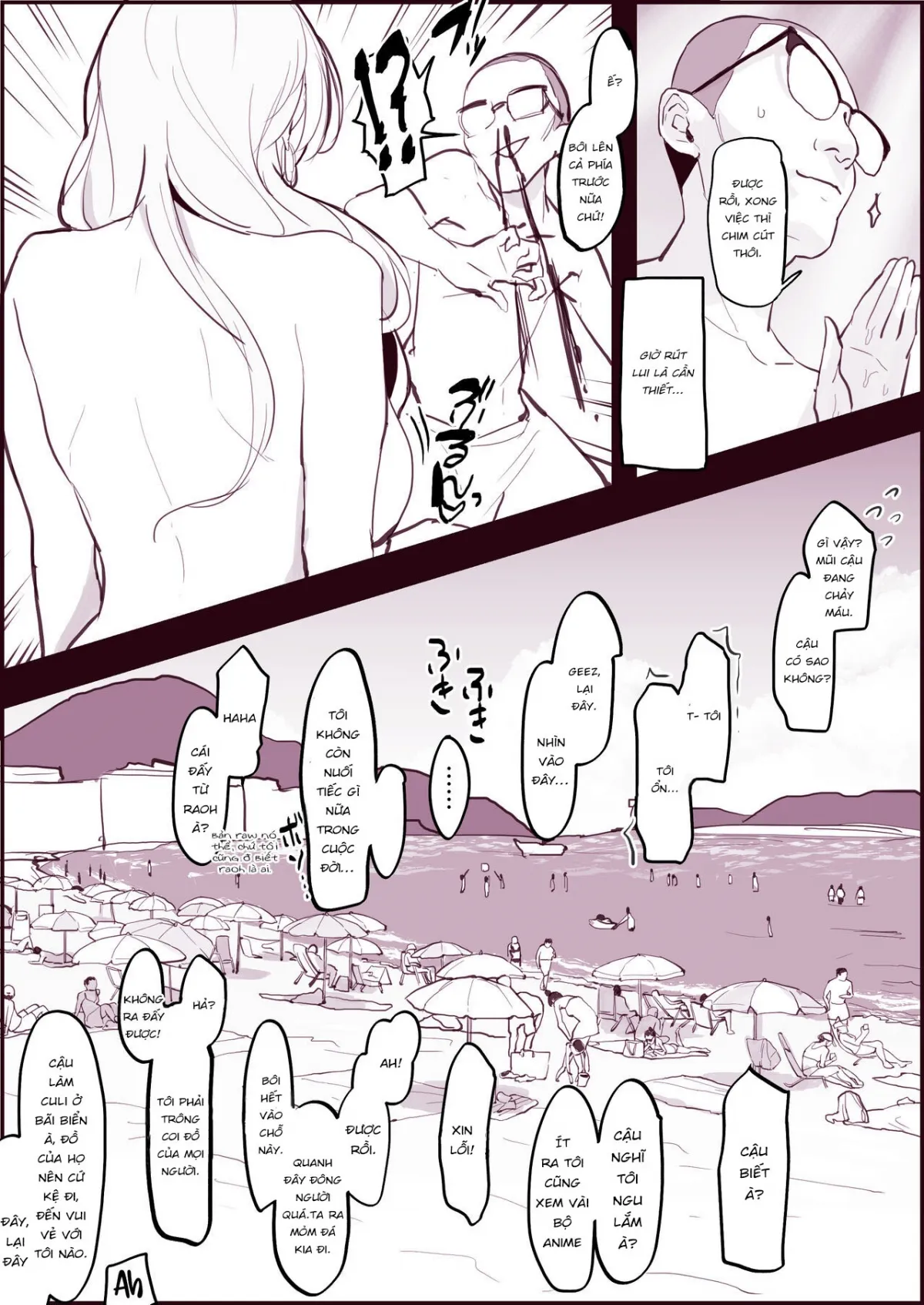 HentaiVN.net - Ảnh 5 - Kì nghỉ hè tuyệt vời - Oneshot nứng